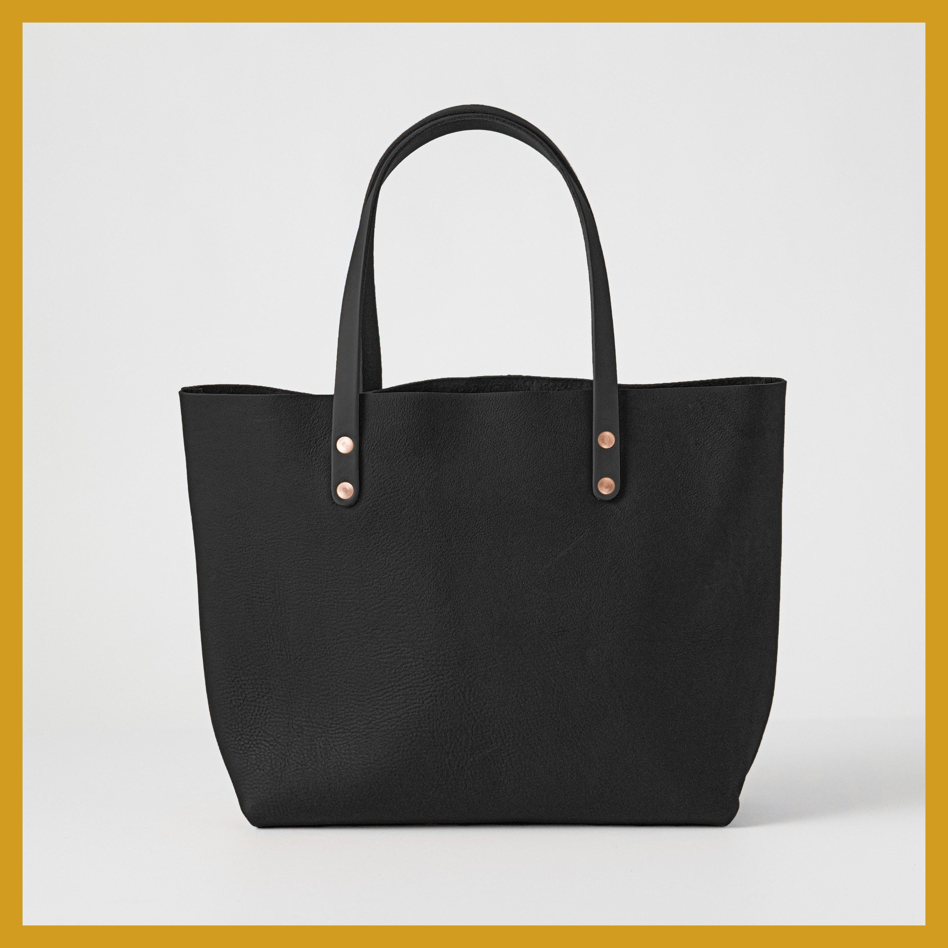 Scratch-and-Dent Black Cypress East West Tote
