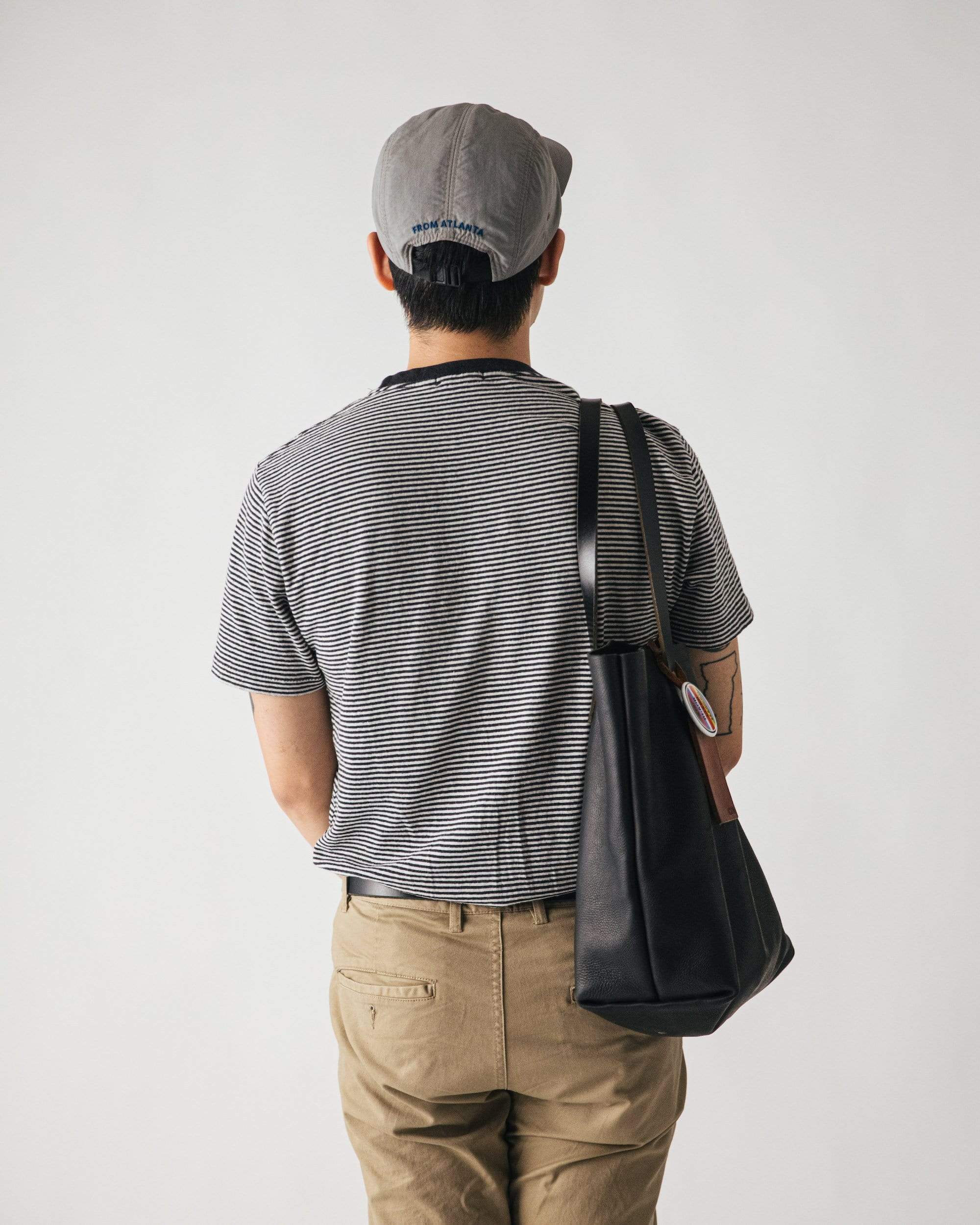 Scratch-and-Dent Black Kodiak Tote- black tote bag handmade in America
