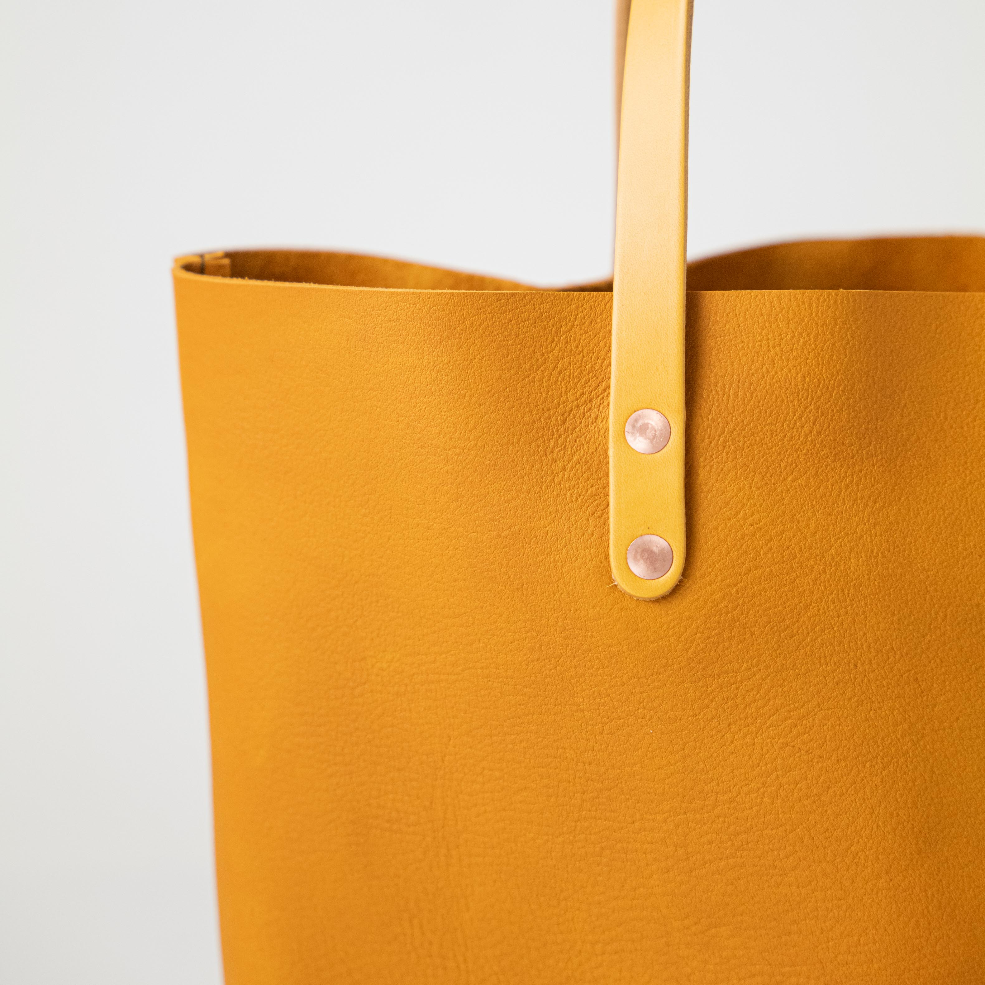 Scratch-and-Dent Marigold Cypress East West Tote