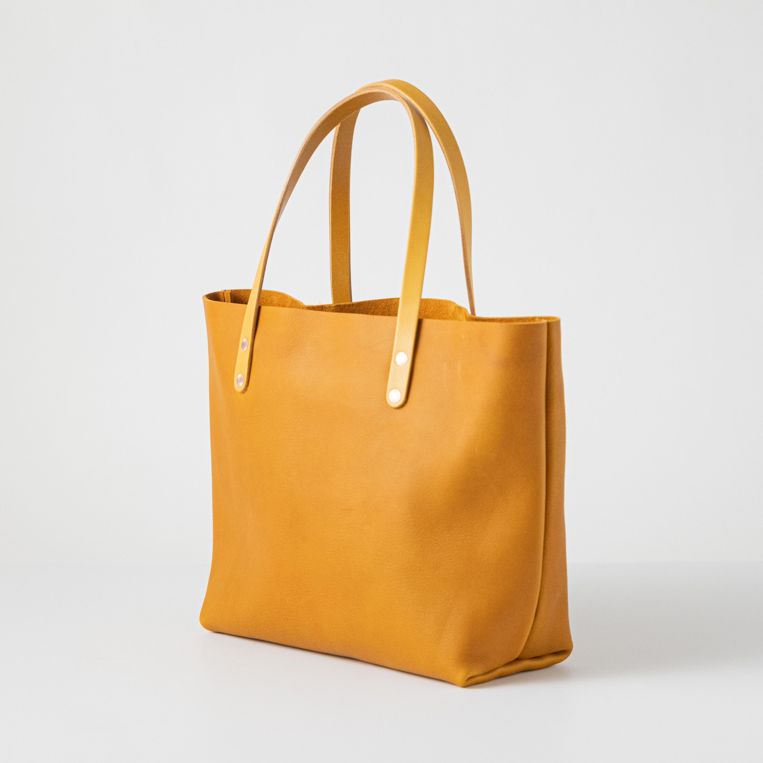 Scratch-and-Dent Marigold Cypress East West Tote