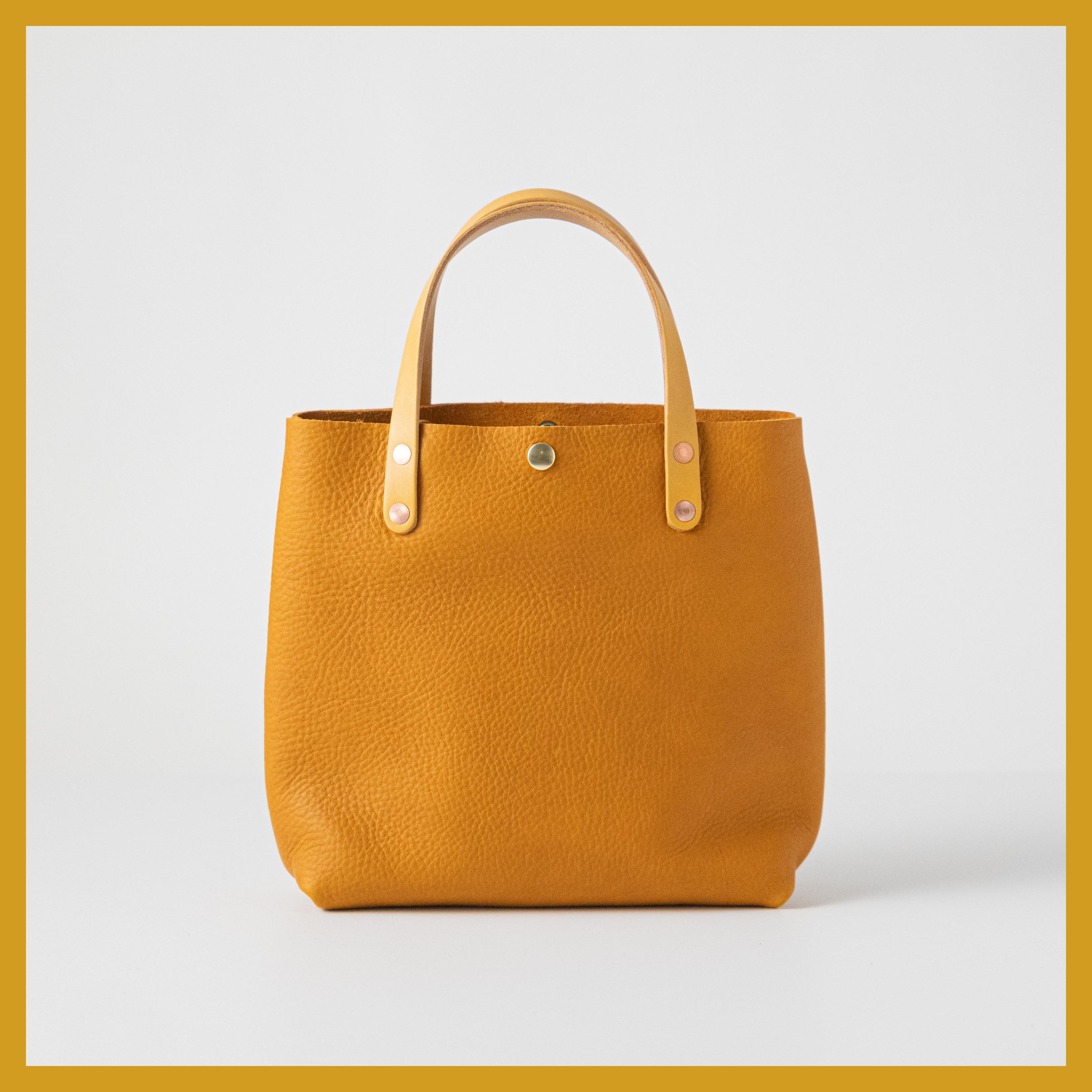 Scratch-and-Dent Marigold Cypress Mini Tote