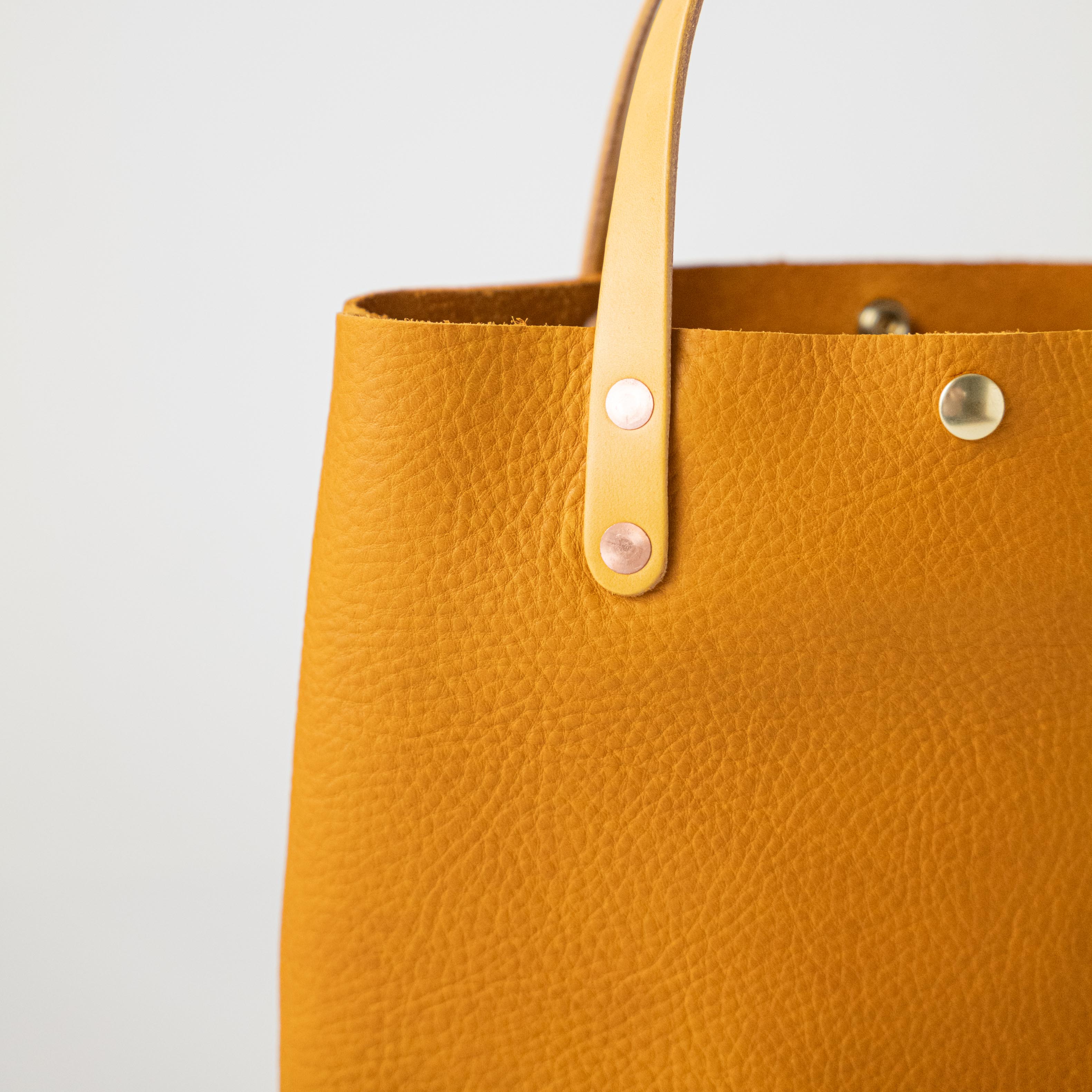Scratch-and-Dent Marigold Cypress Mini Tote