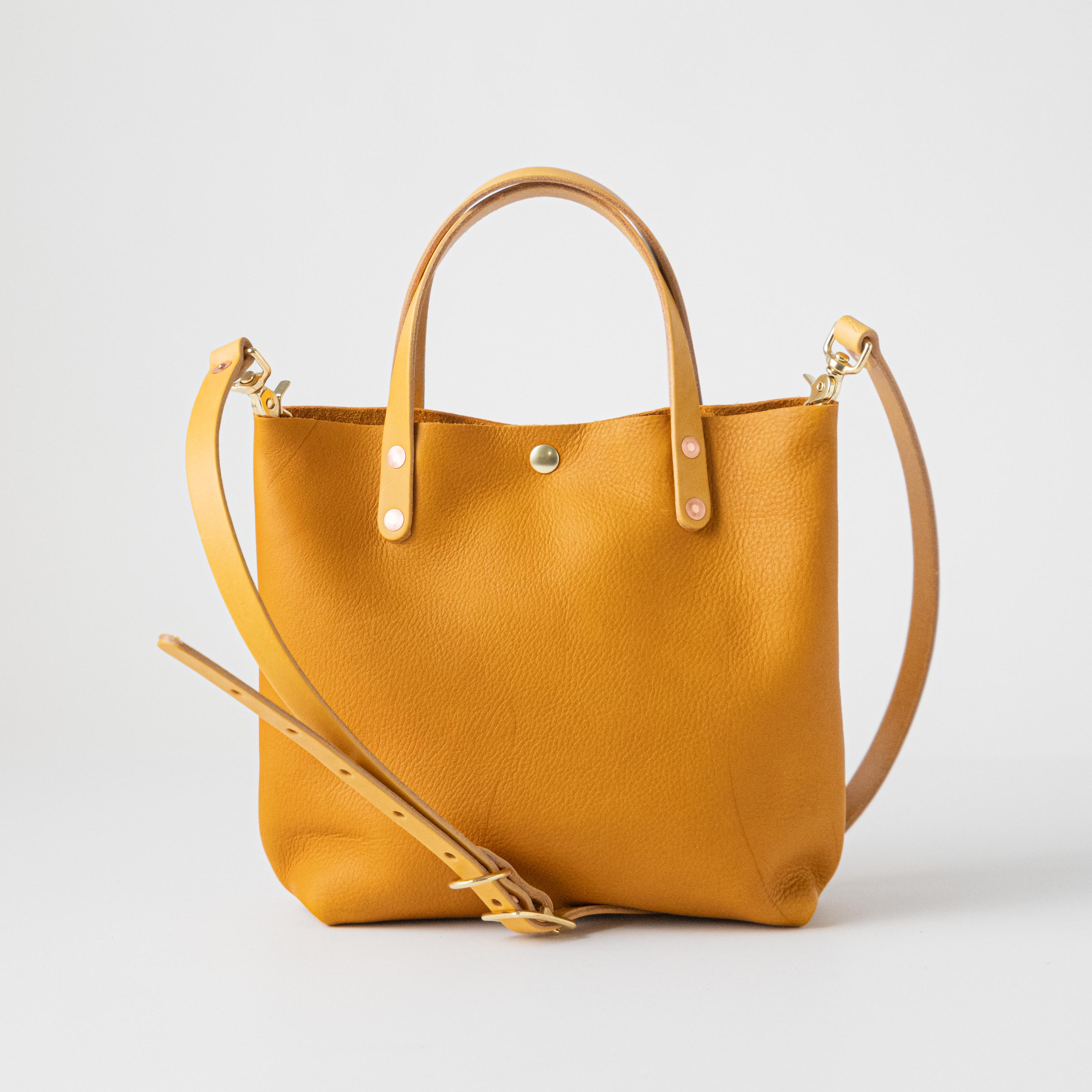 Scratch-and-Dent Marigold Cypress Mini Tote