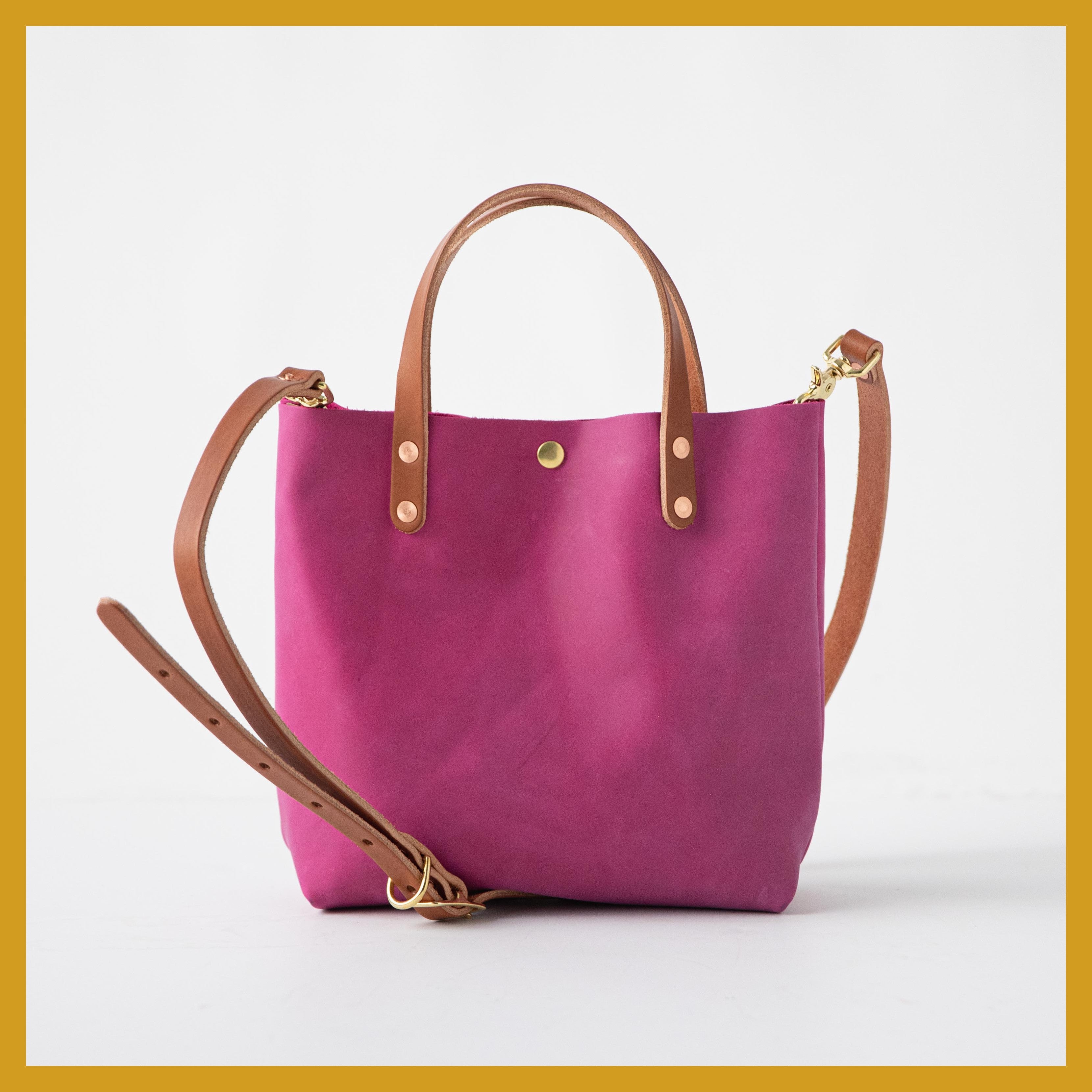 Scratch-and-Dent Pink Mini Tote