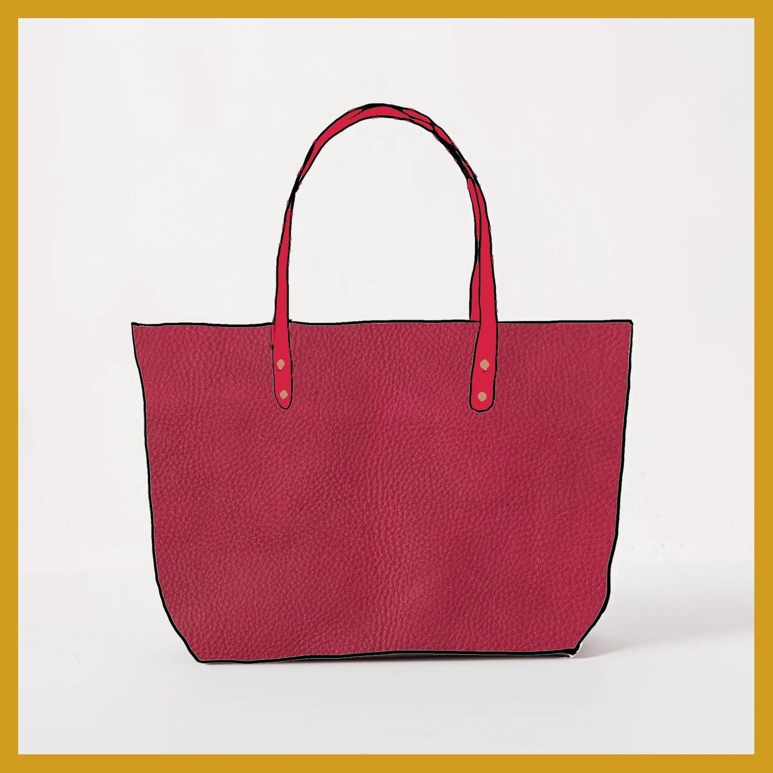 Scratch-and-Dent Rose Cypress East West Tote