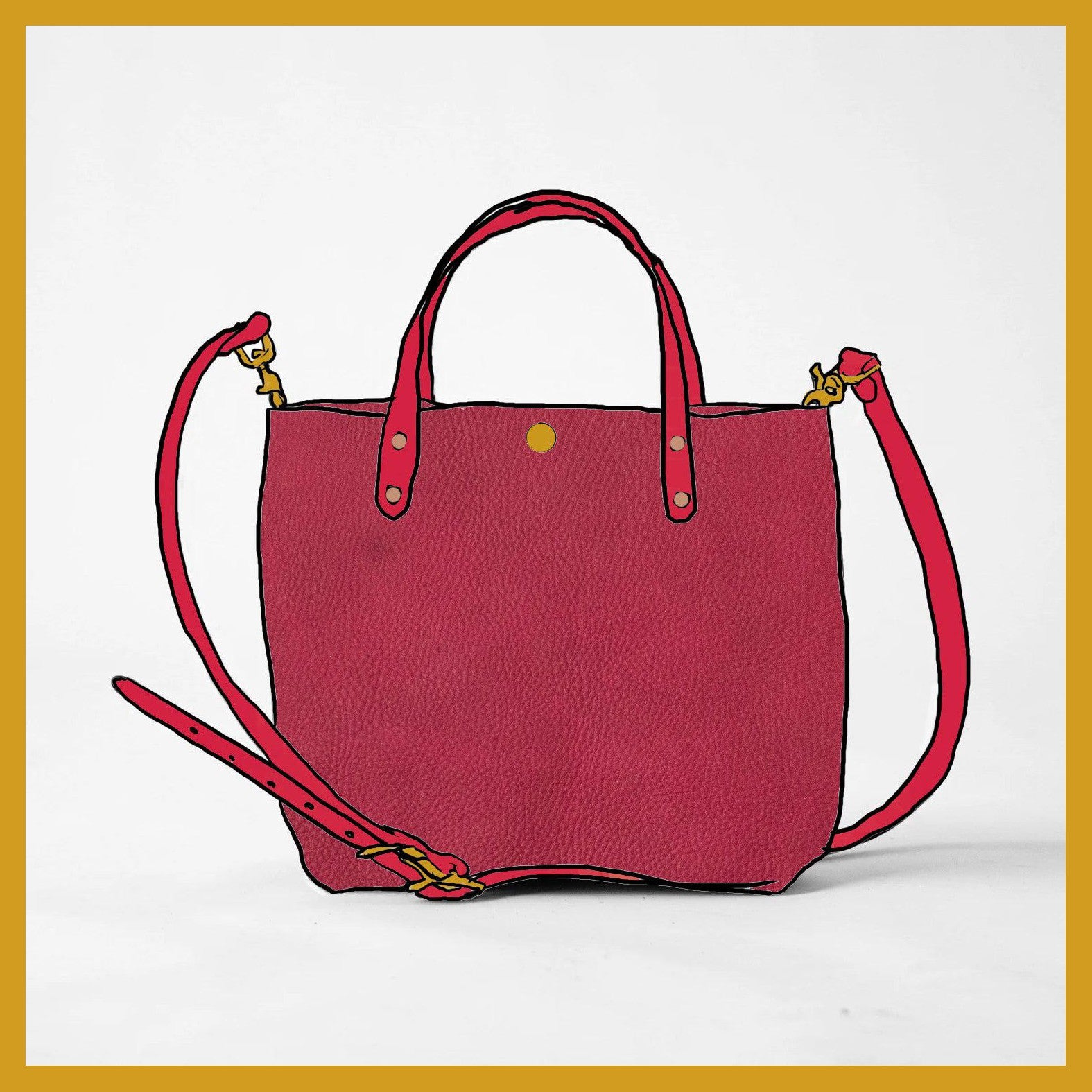 Scratch-and-Dent Rose Cypress Mini Tote