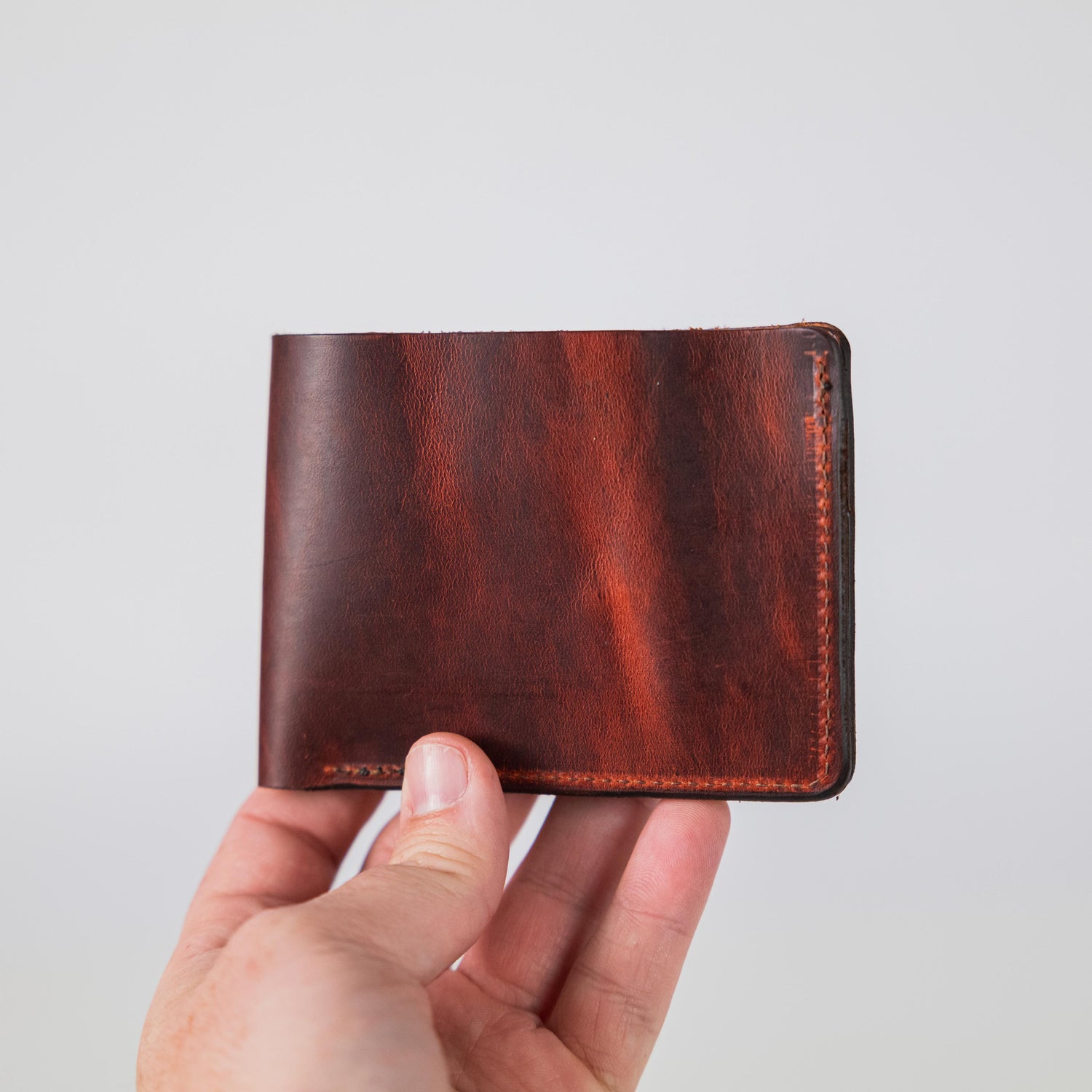 Timber Roanoke Billfold- leather billfold wallet - mens leather bifold wallet - KMM & Co.