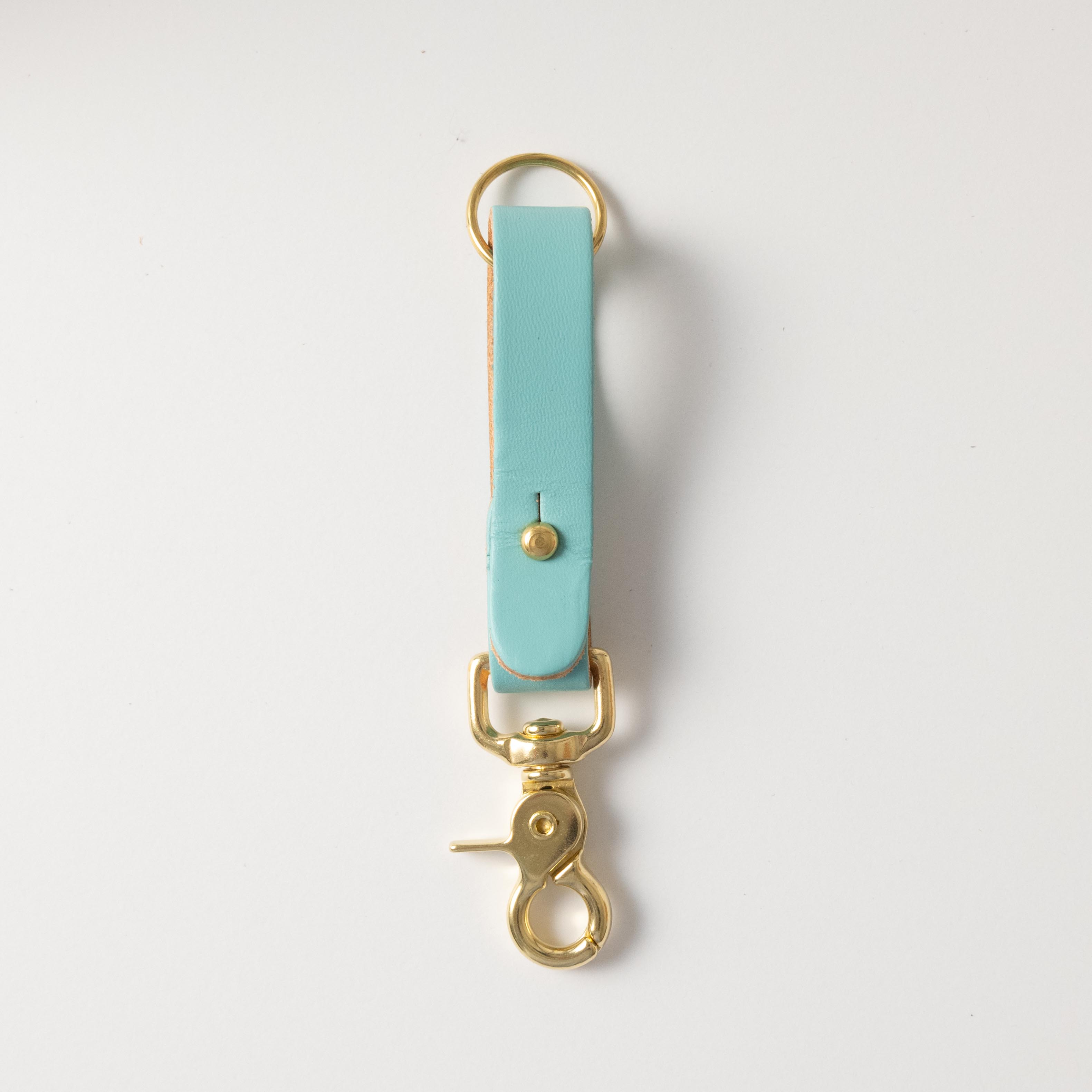 Topaz Key Lanyard- leather keychain for men and women - KMM & Co.