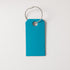 Turquoise Leather Tag- personalized luggage tags - custom luggage tags - KMM & Co.