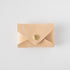 Vegetable Tanned Card Envelope- card holder wallet - leather wallet made in America at KMM & Co.
