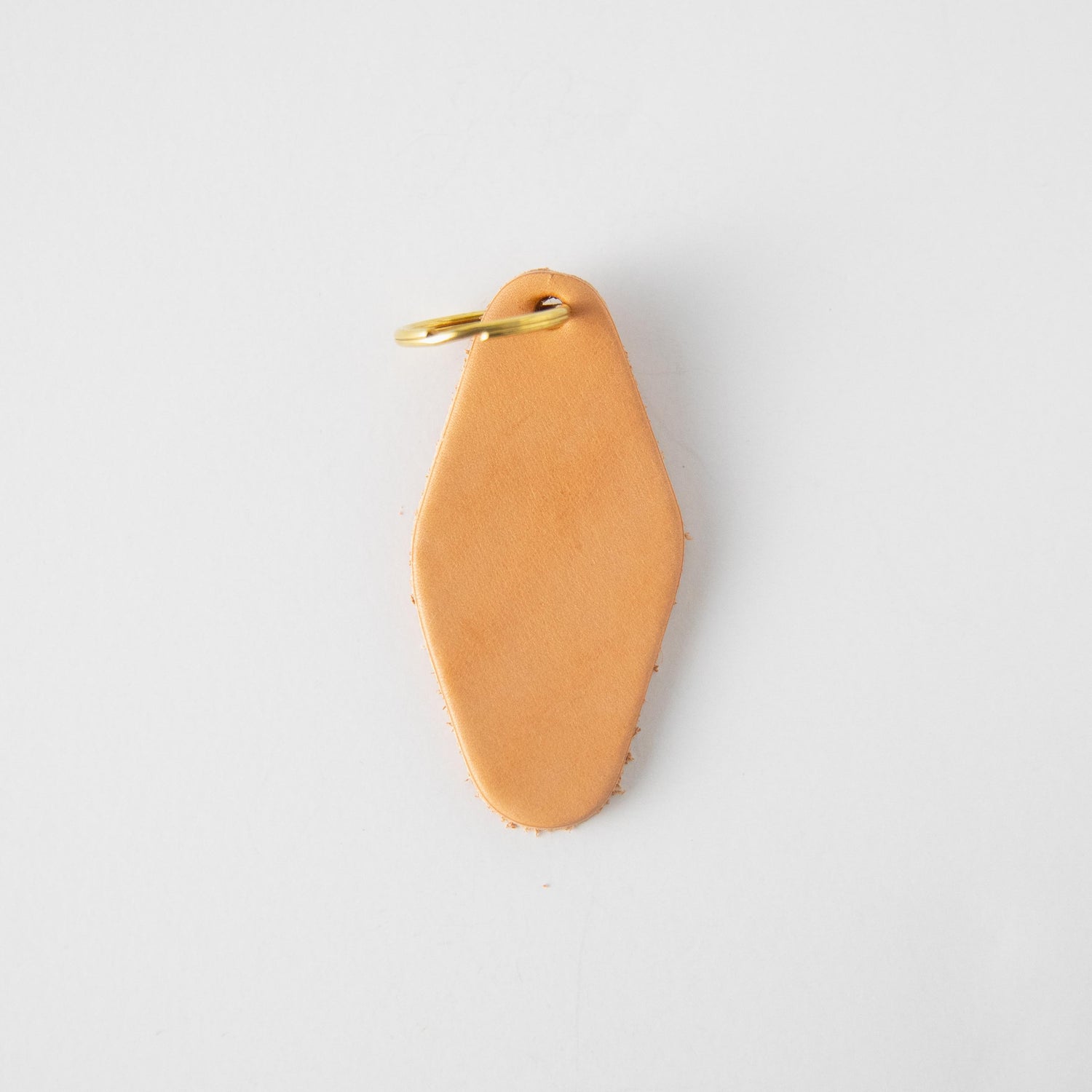 Vegetable Tanned Hotel Key Fob- leather keychain - leather key holder - leather key fob - KMM & Co.