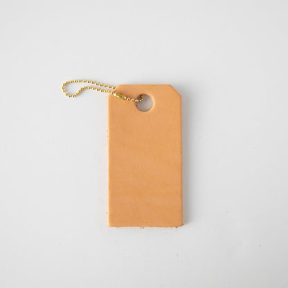Vegetable Tanned Leather Tag- personalized luggage tags - custom luggage tags - KMM &amp; Co.