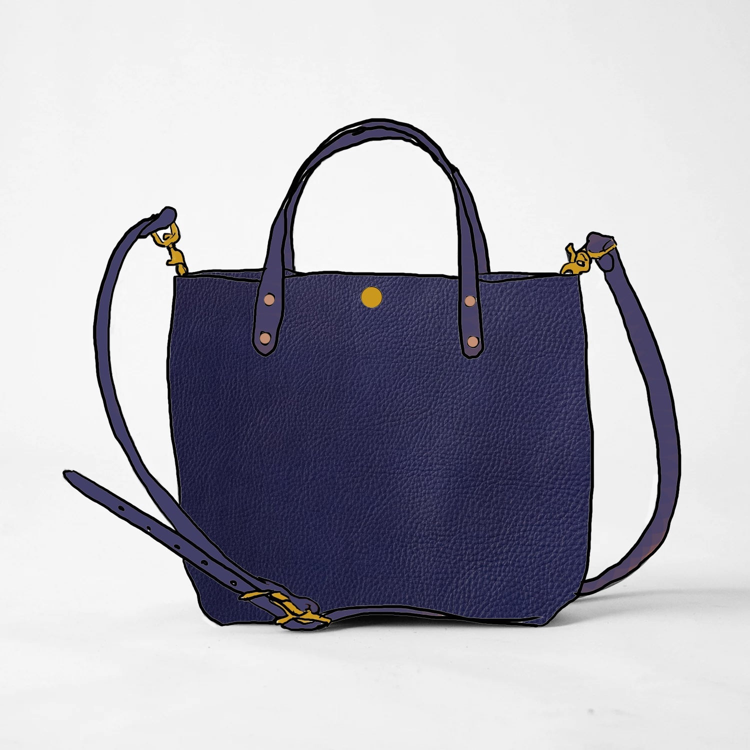 Violet Cypress Mini Tote