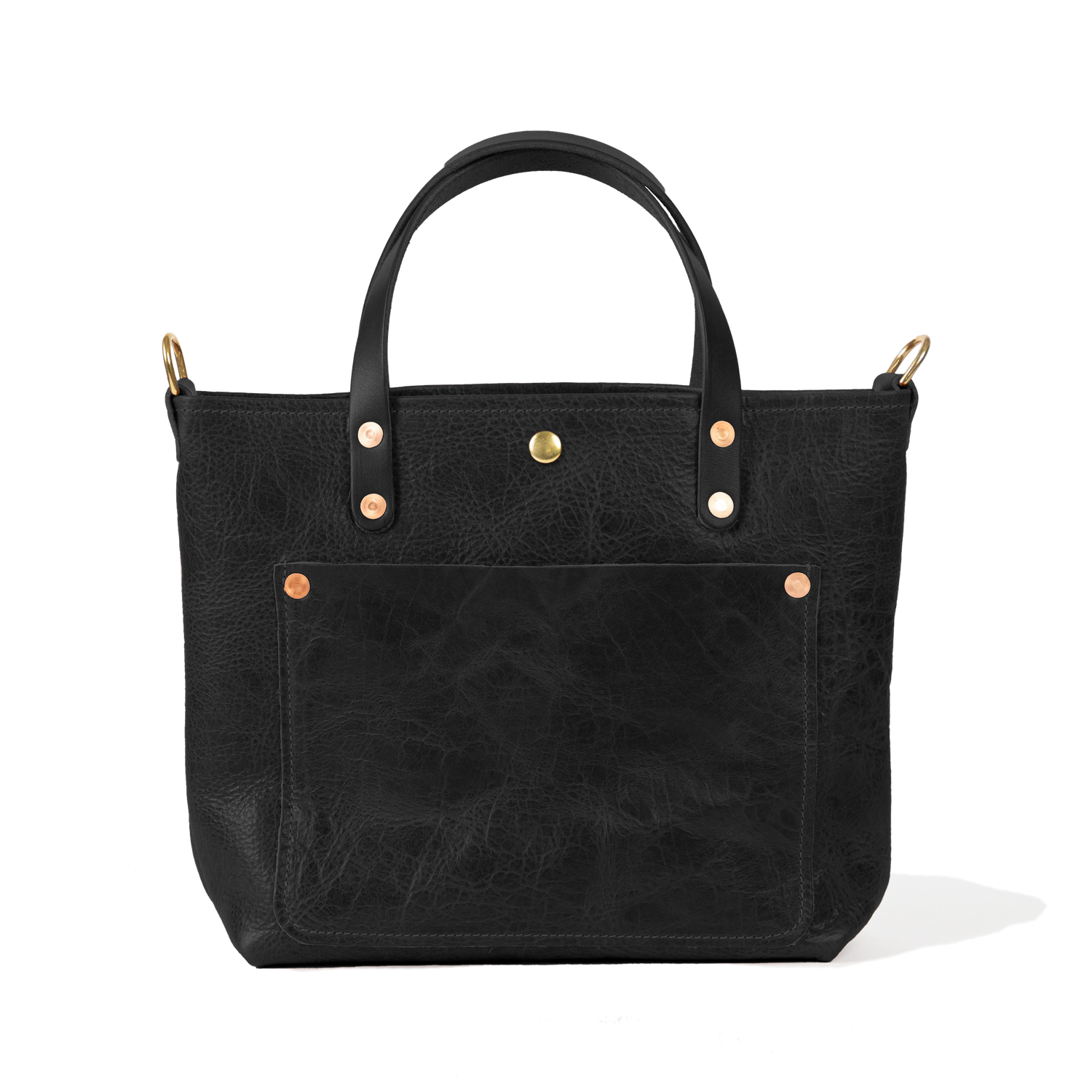 Black Navajo Bison Mini Travel Tote