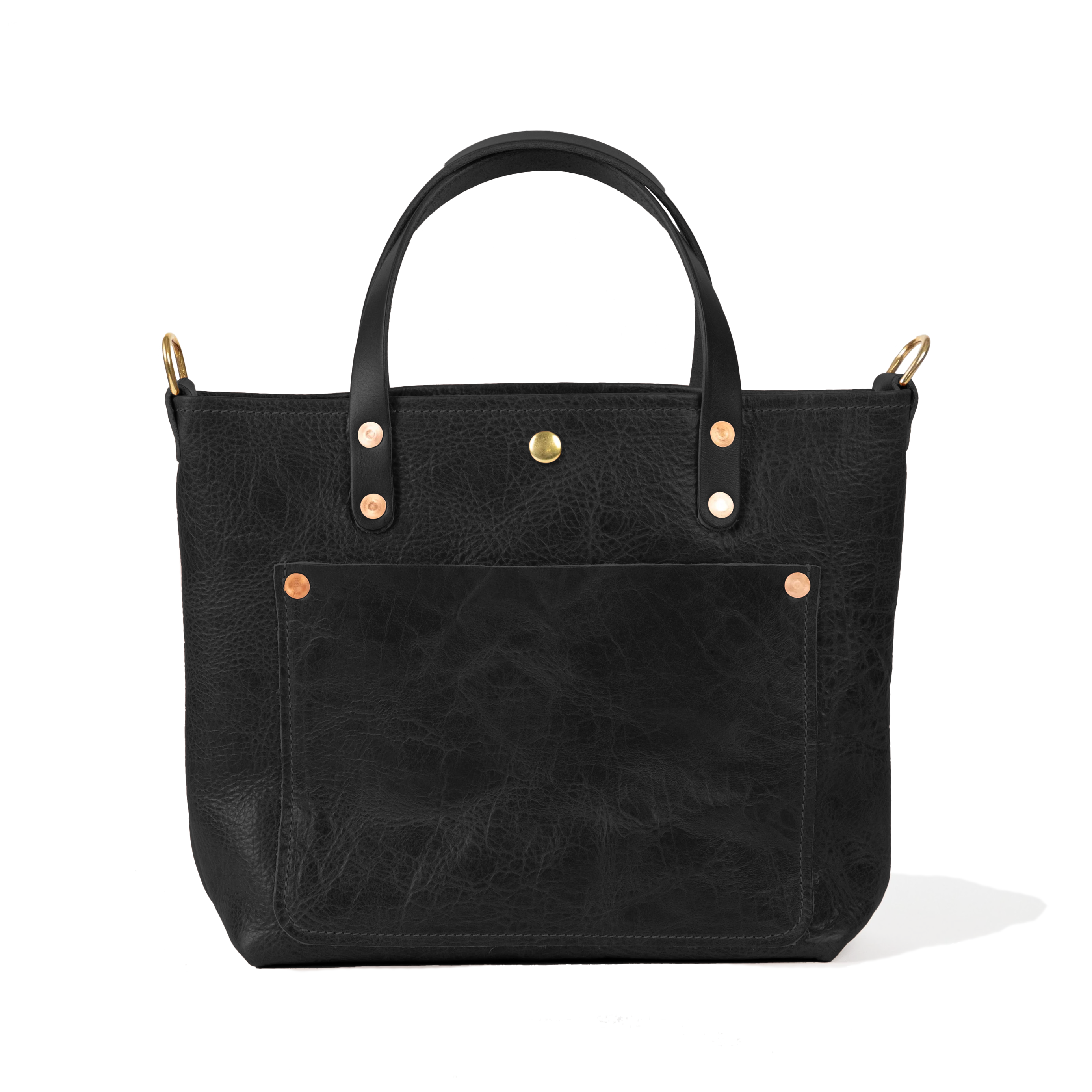 Black Navajo Bison Mini Travel Tote