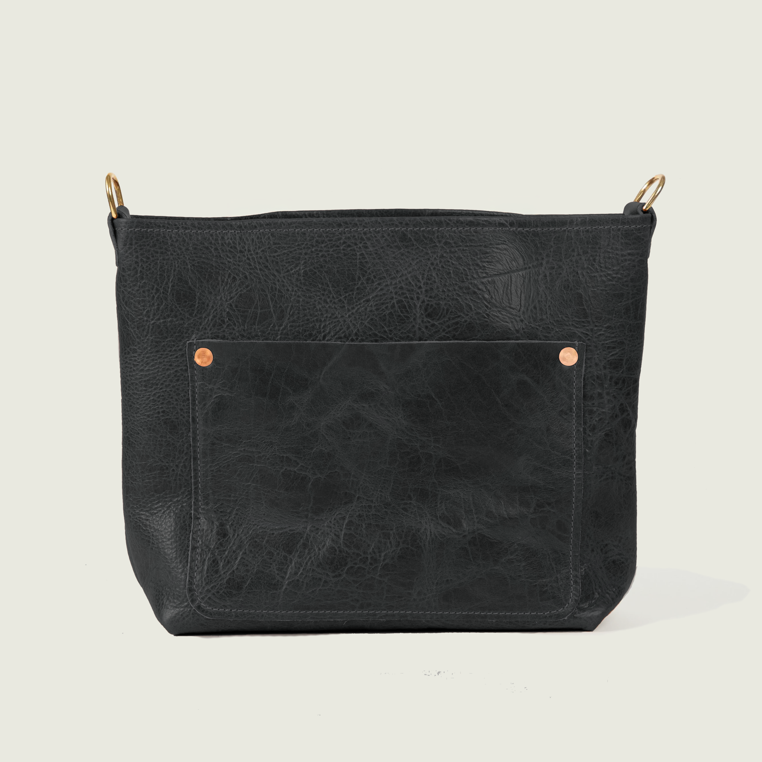 Black Navajo Bison Mini Crossbody Travel Tote