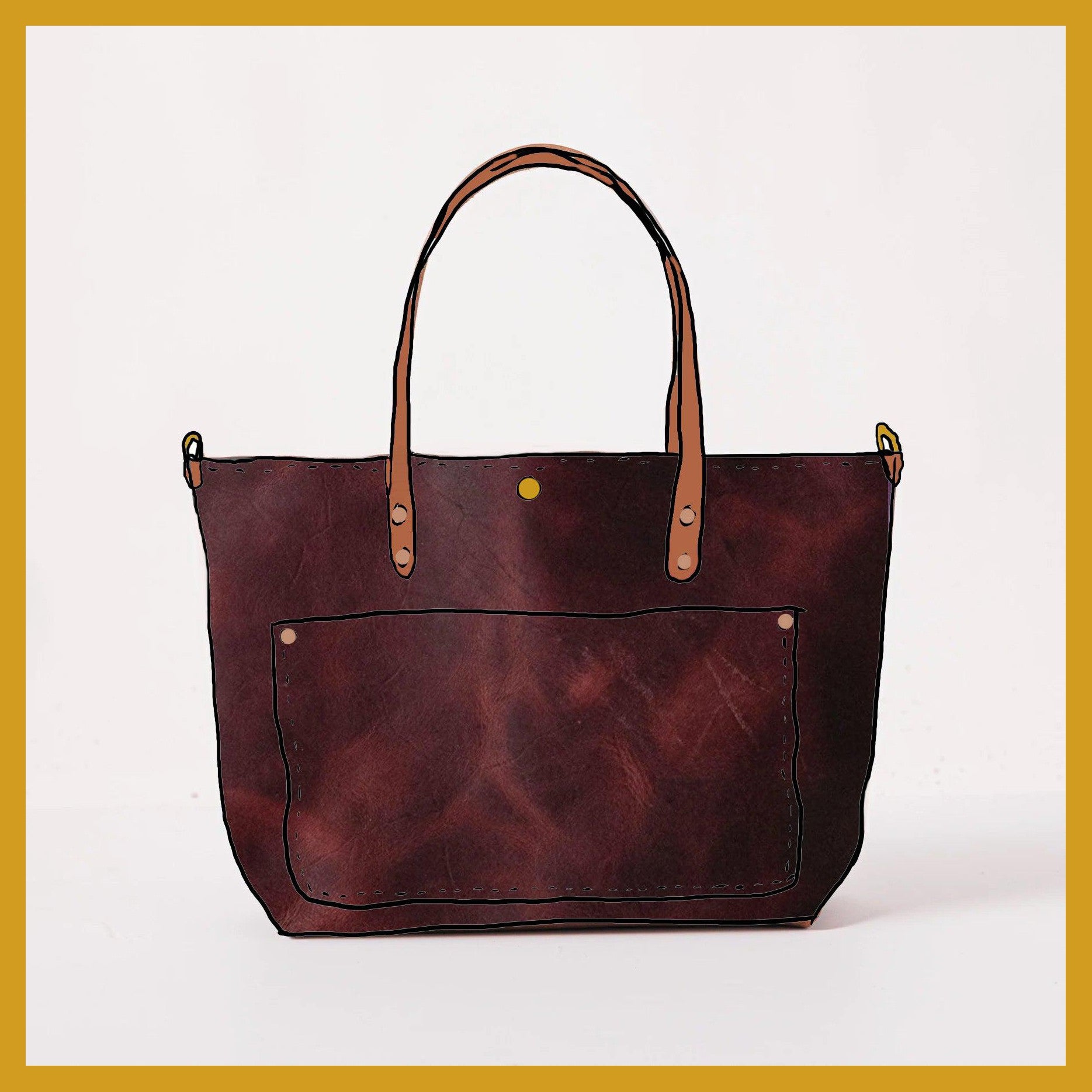 Scratch-and-Dent Blood Moon East West Travel Tote