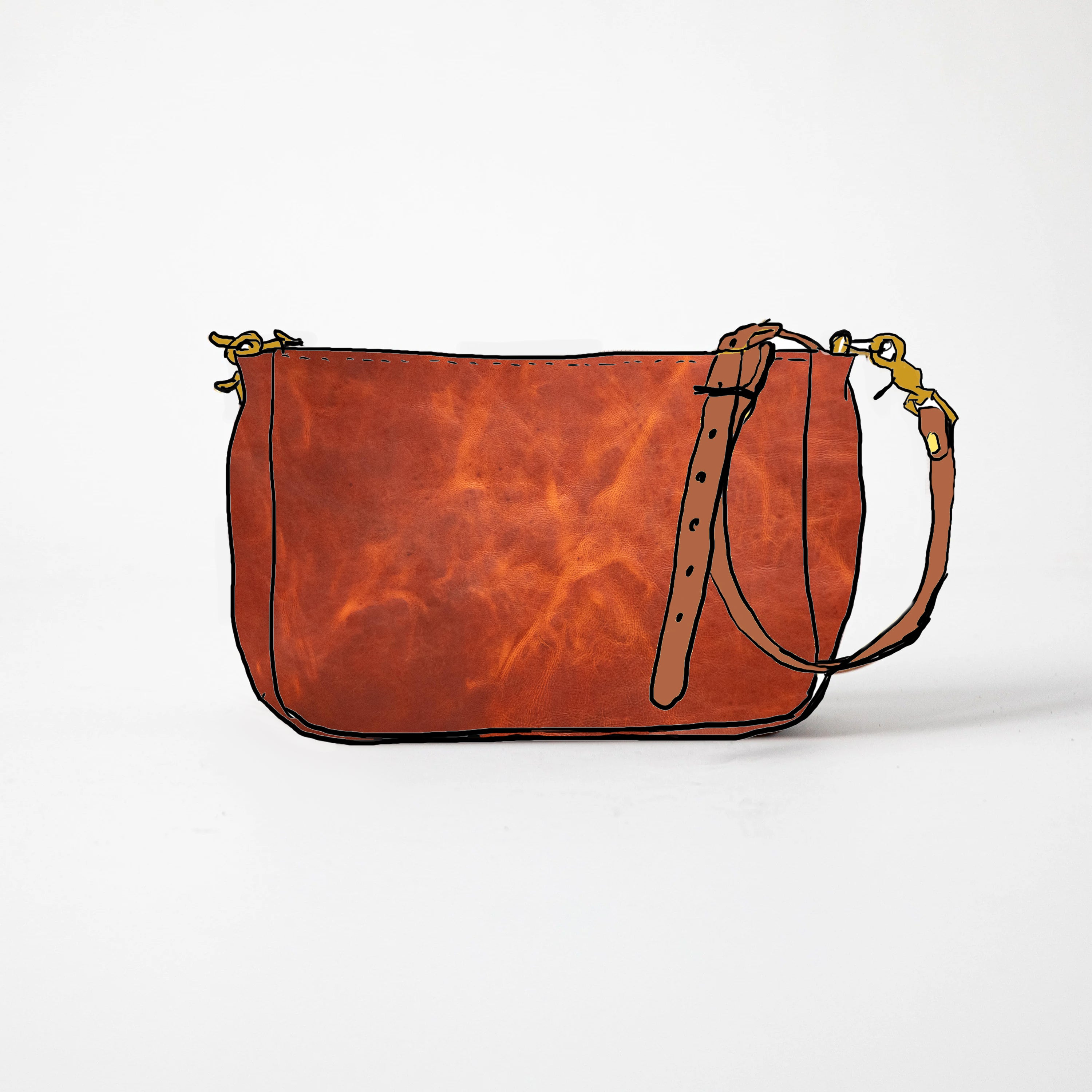 Brick Kodiak Crossbody Bag