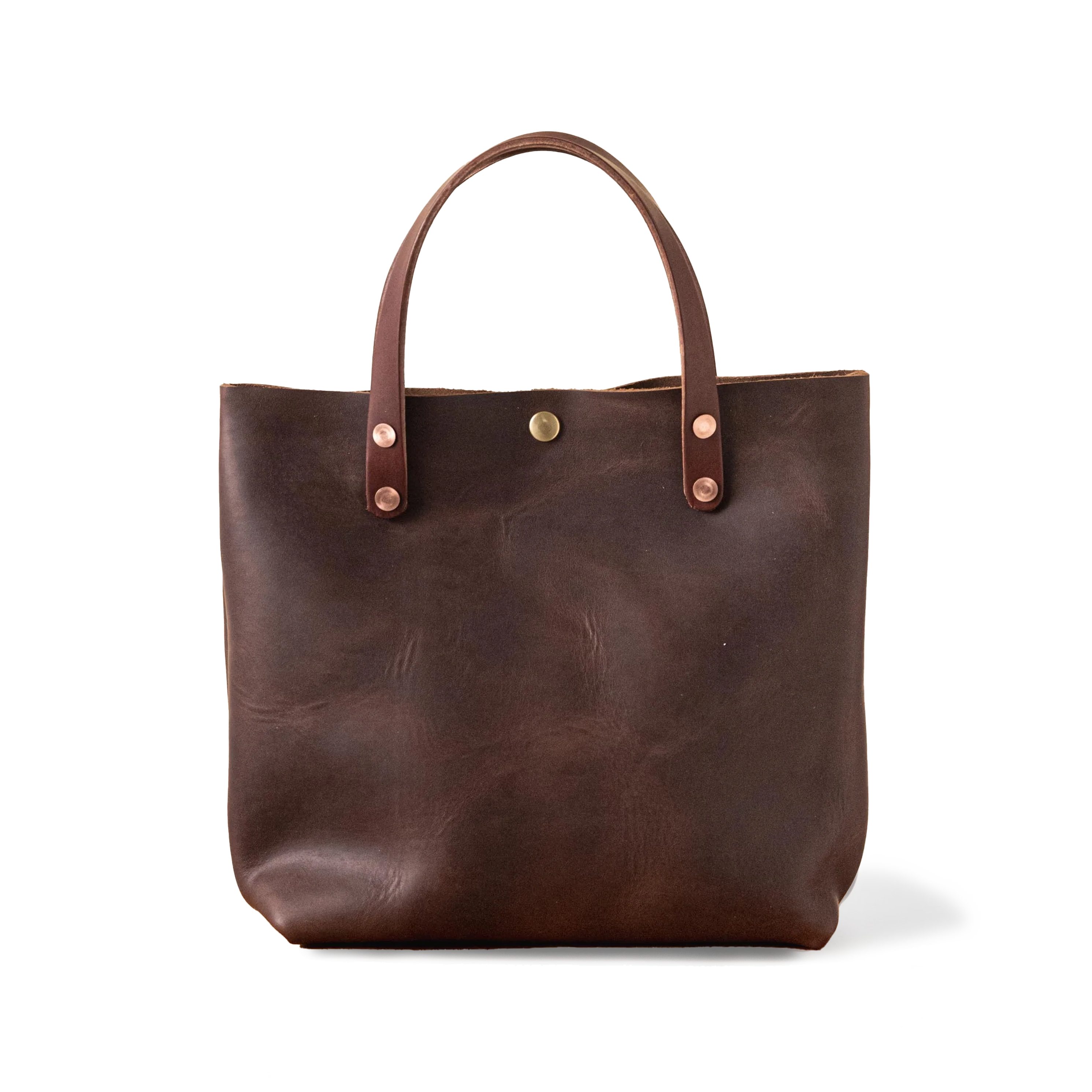 Brown Chromexcel Mini Tote