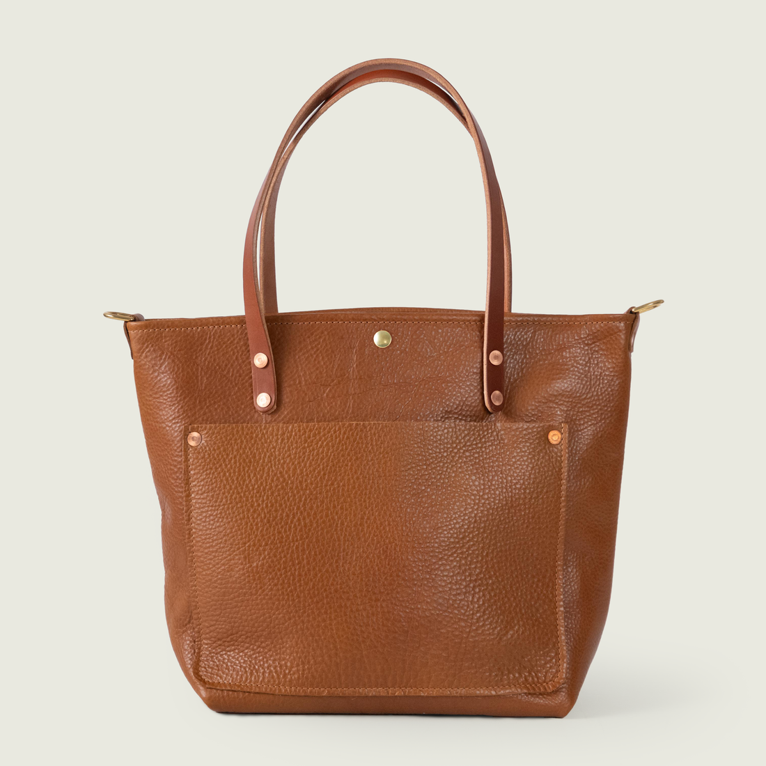 Cognac Cypress Travel Tote