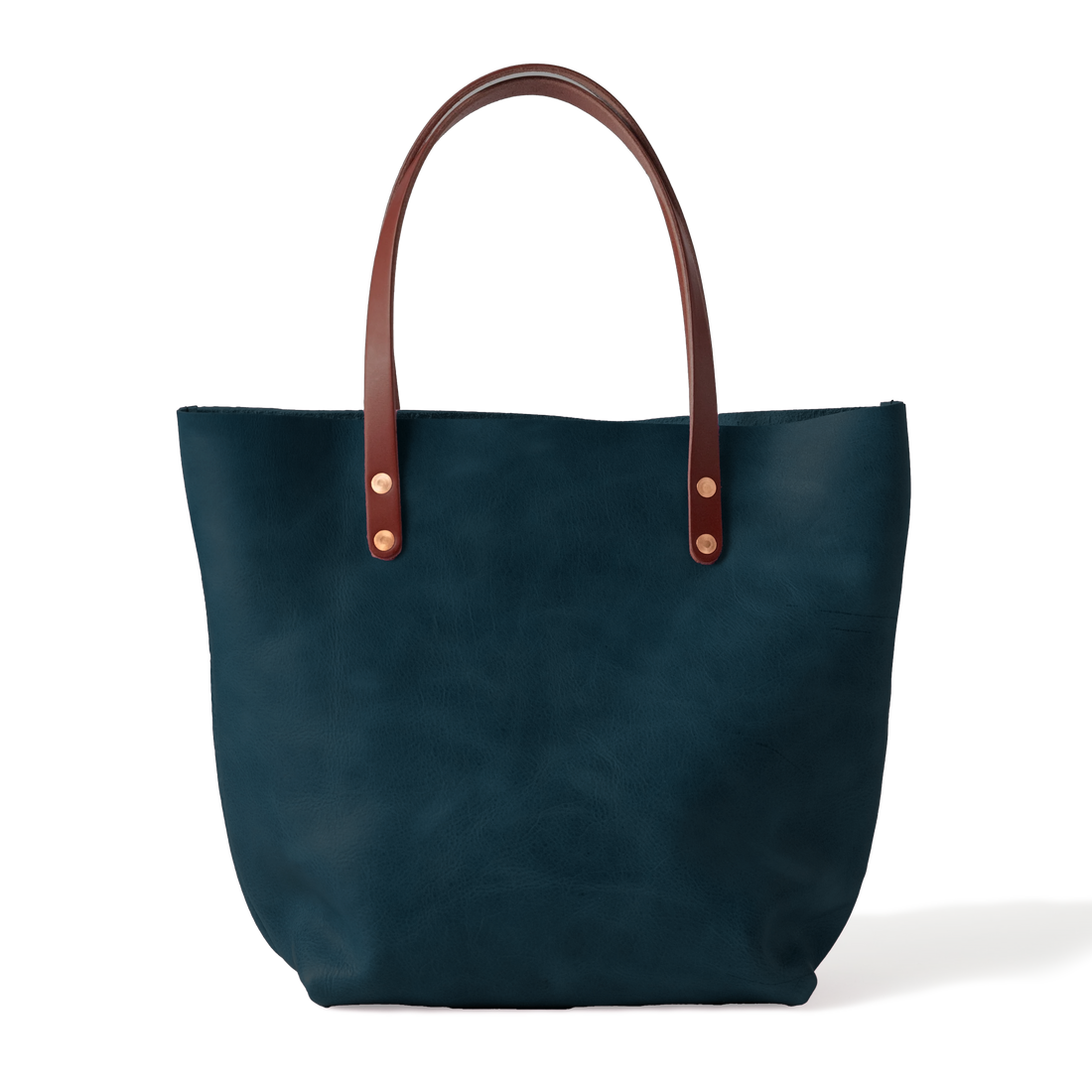 Dark Teal Bulldog Tote