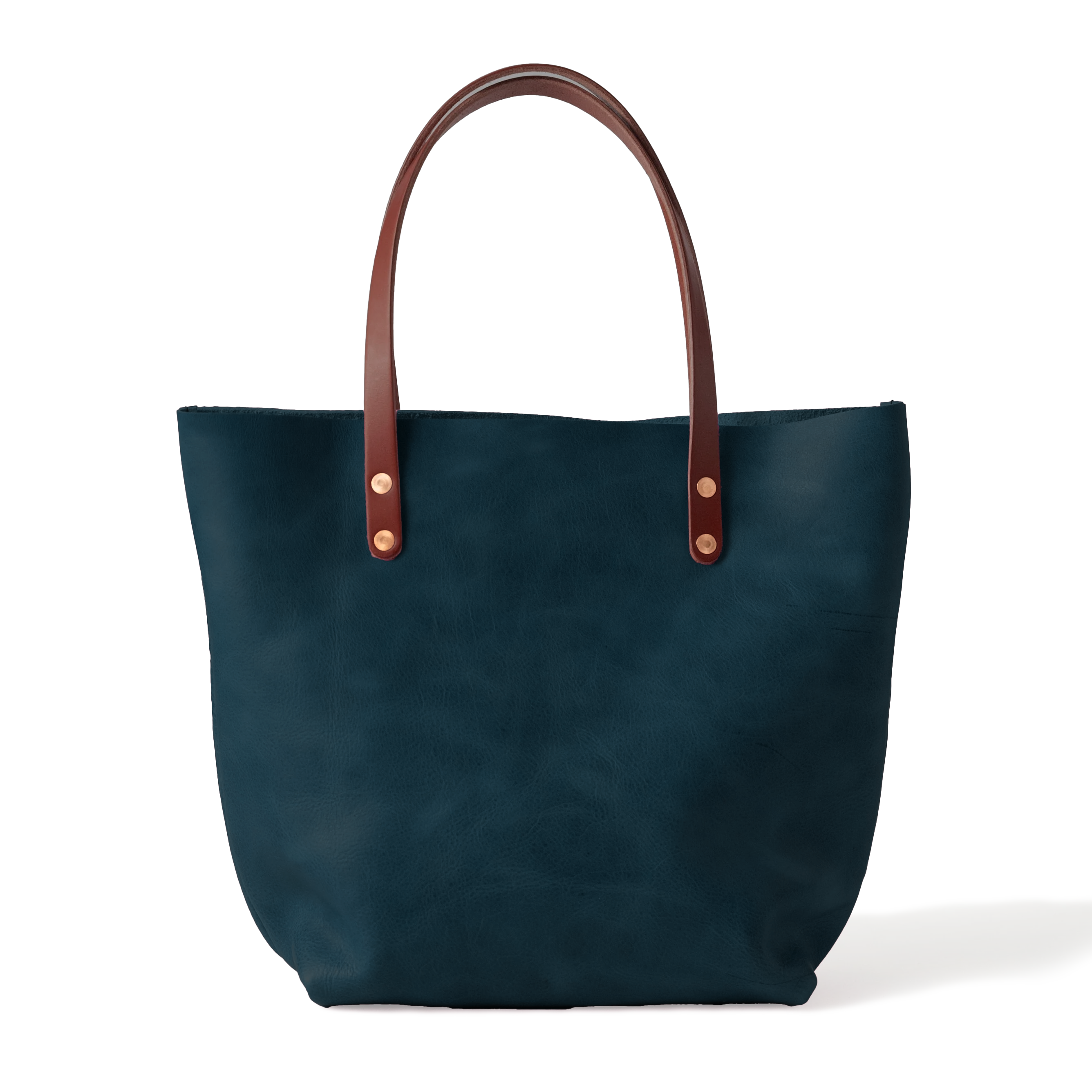 Dark Teal Bulldog Tote