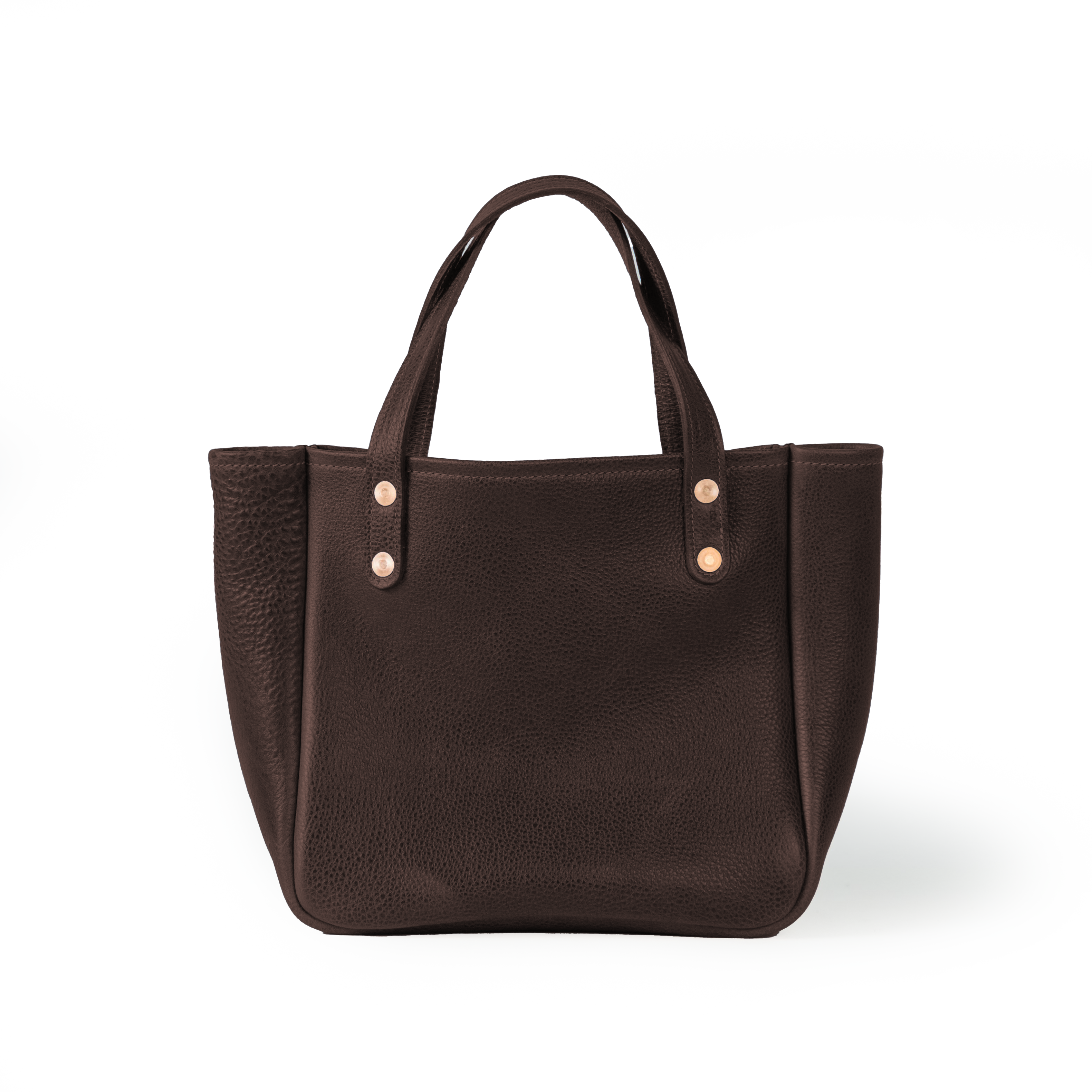 Dark Brown Bulldog Mini Carryall