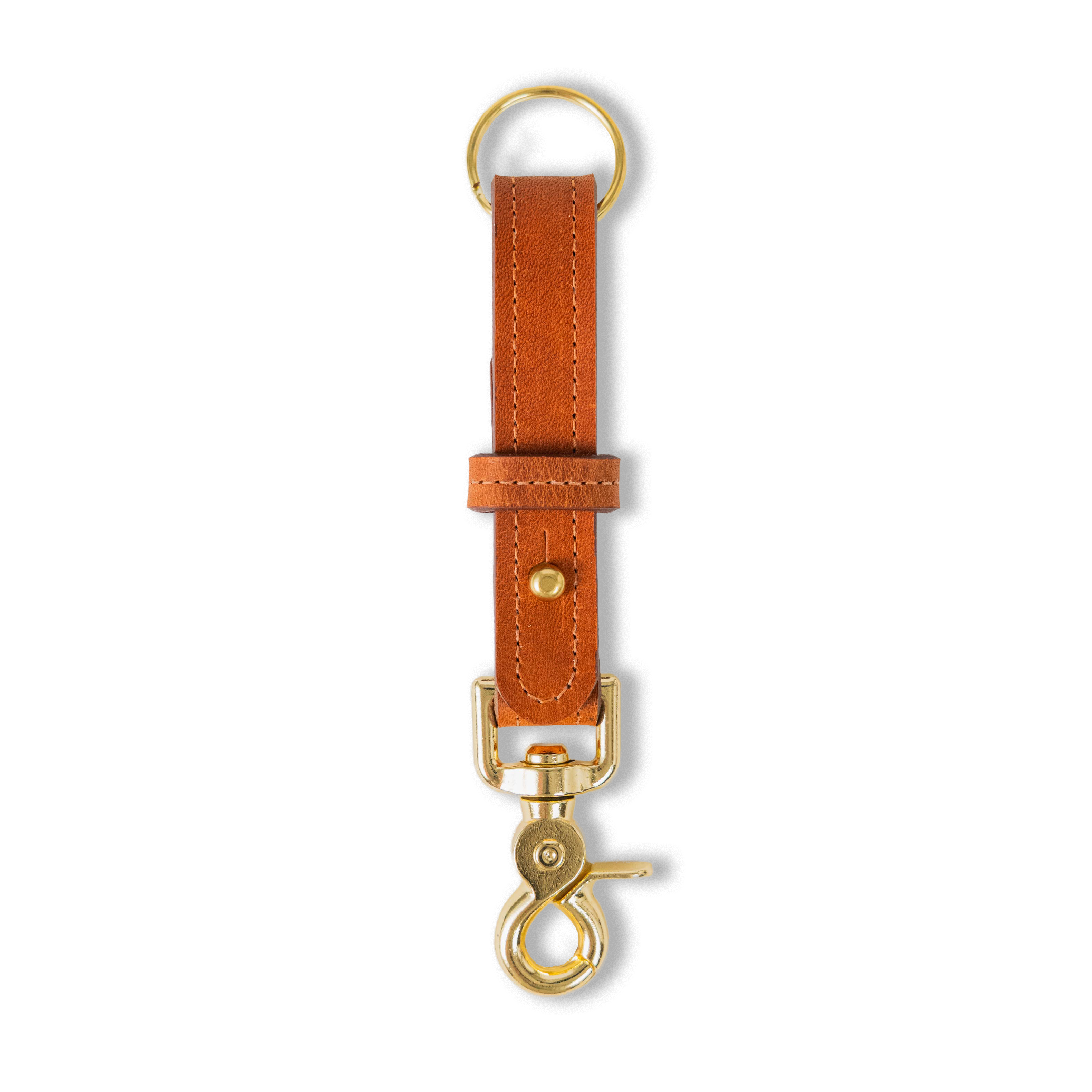 English Tan Dublin Key Lanyard