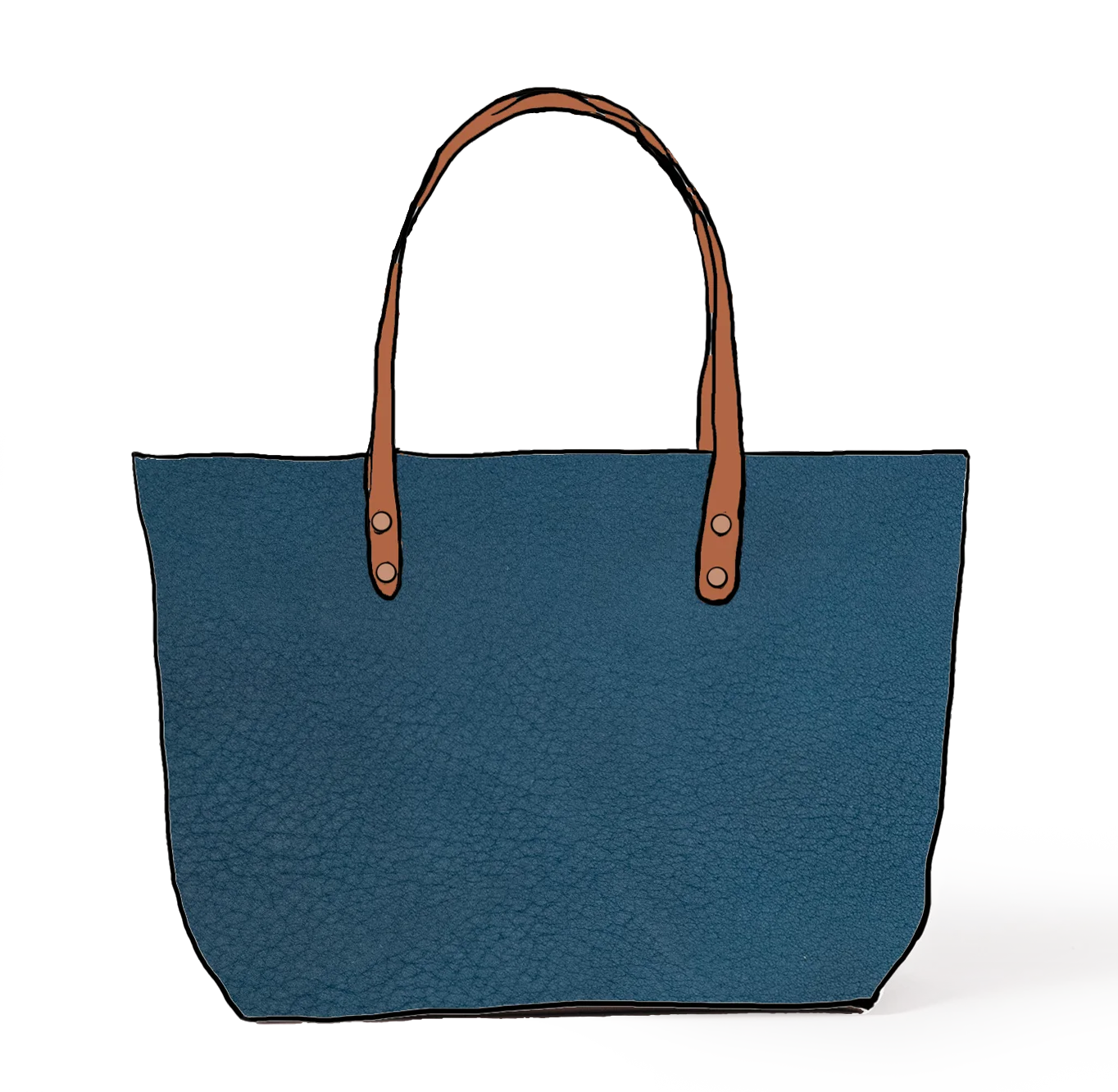 Fun Blue Dearborn East West Tote