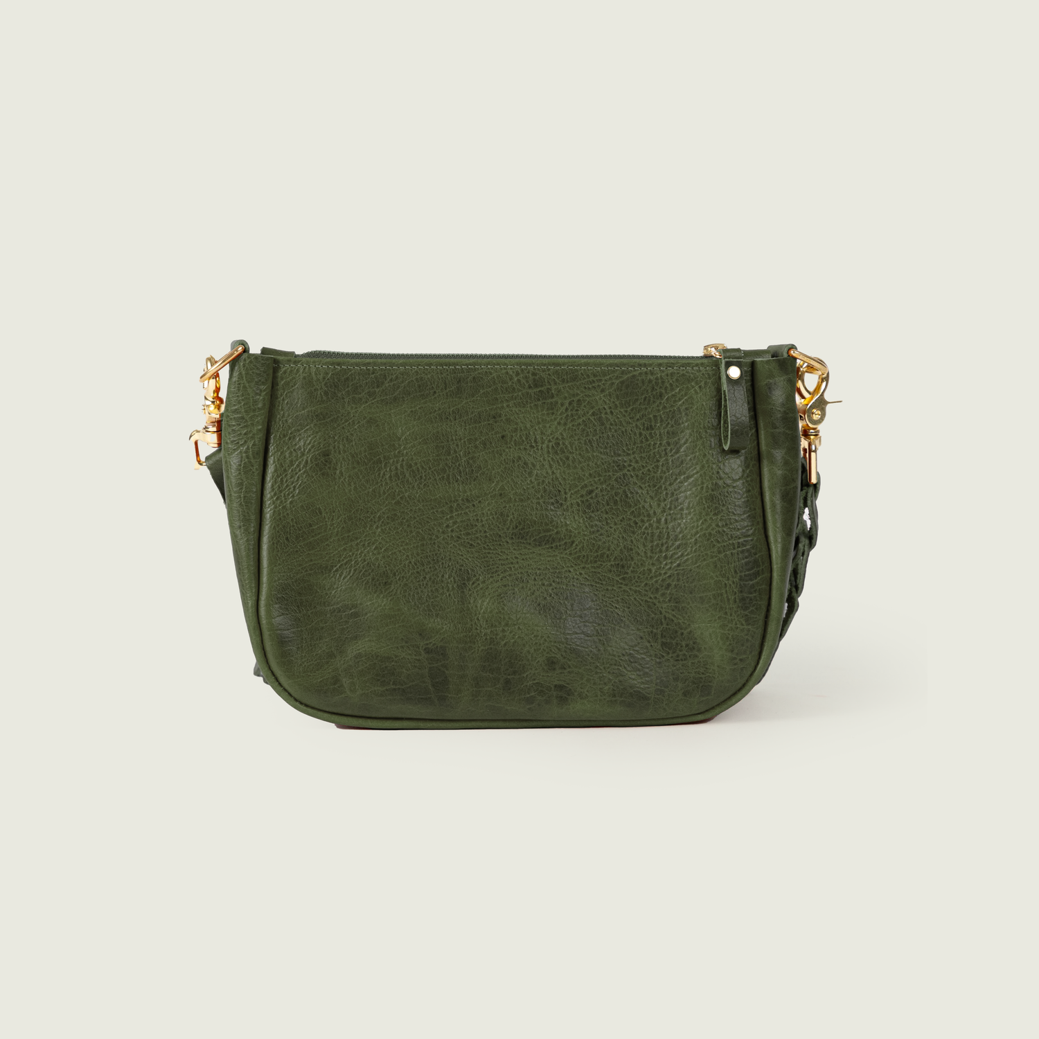 Green Navajo Bison Mini Crossbody Bag