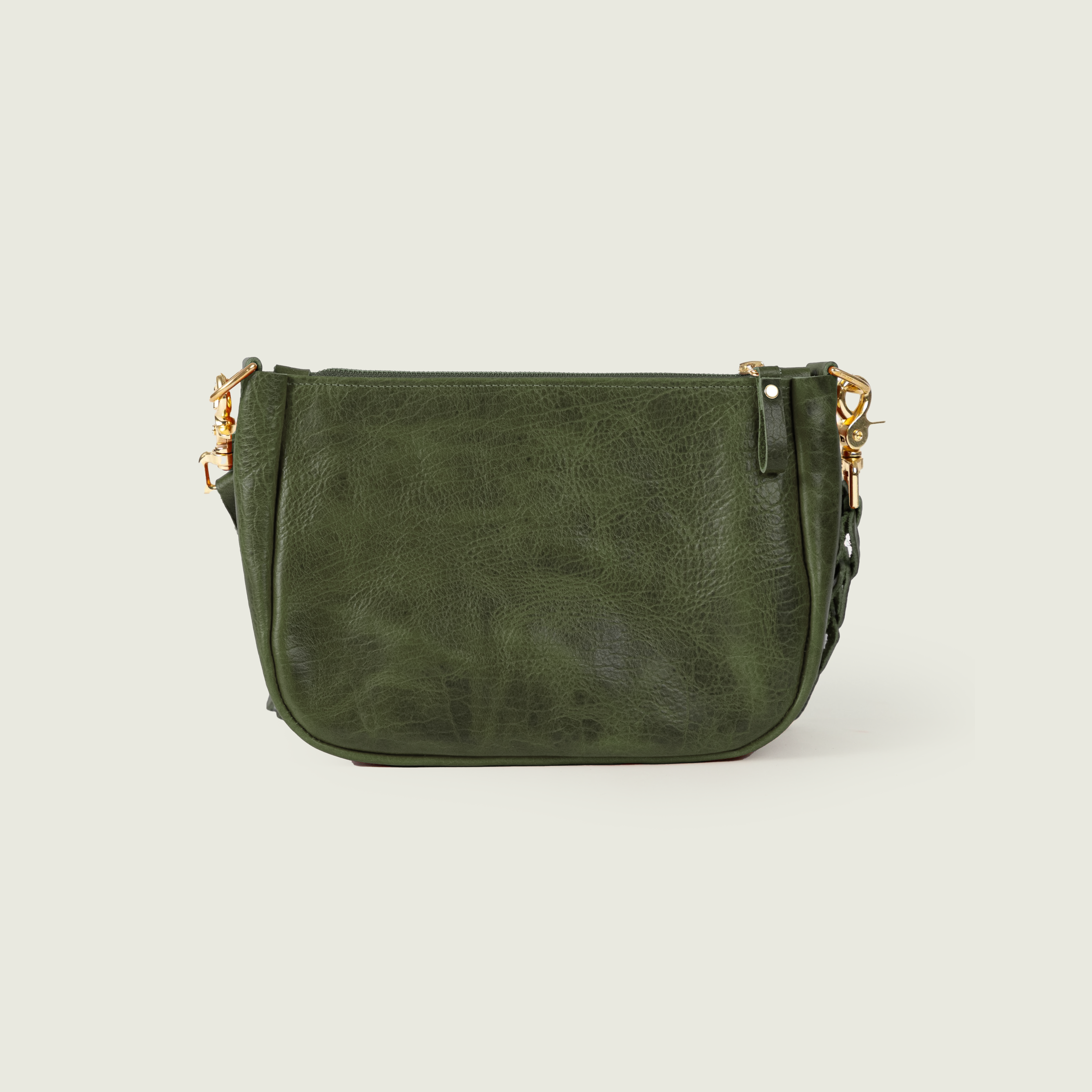 Green Navajo Bison Mini Crossbody Bag