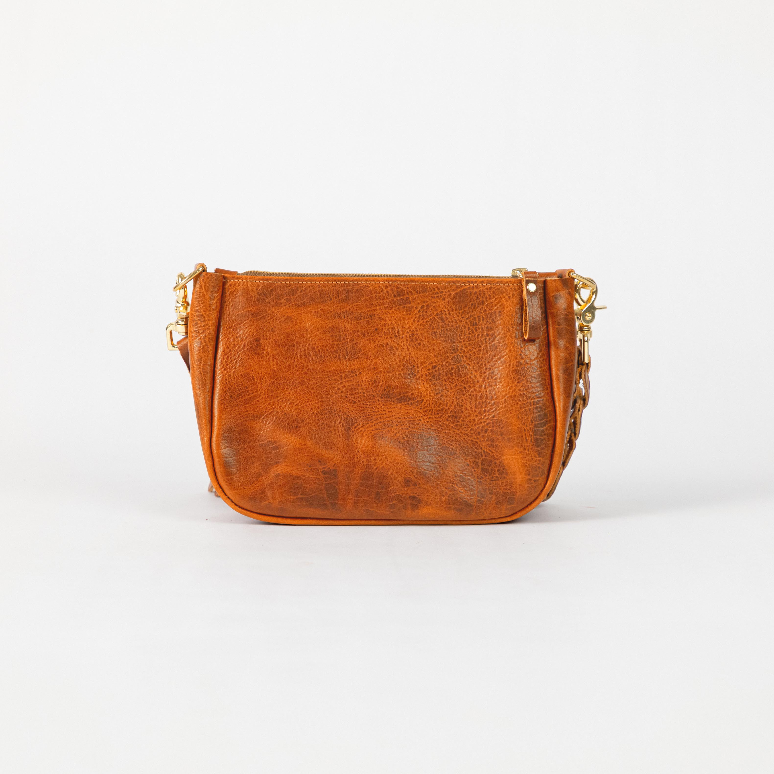 Honey Navajo Bison Mini Crossbody Bag