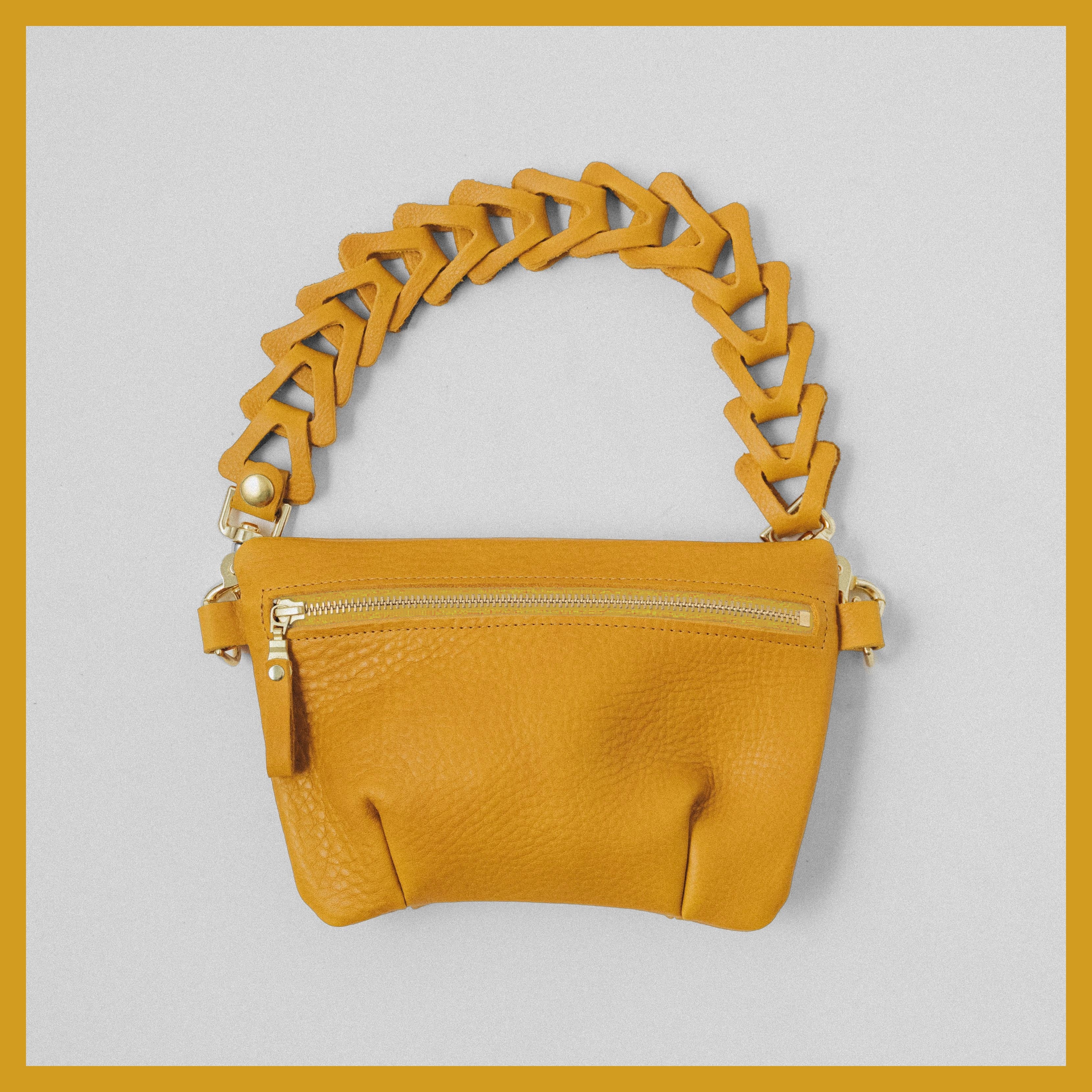Scratch-and-Dent Marigold Cypress Belt Bag