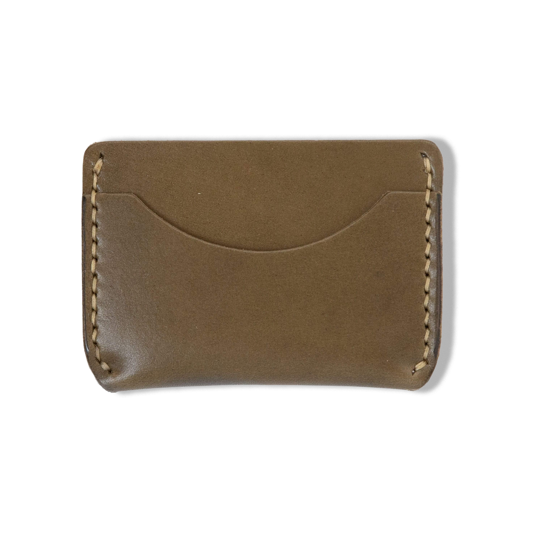 Olive Green Card Case