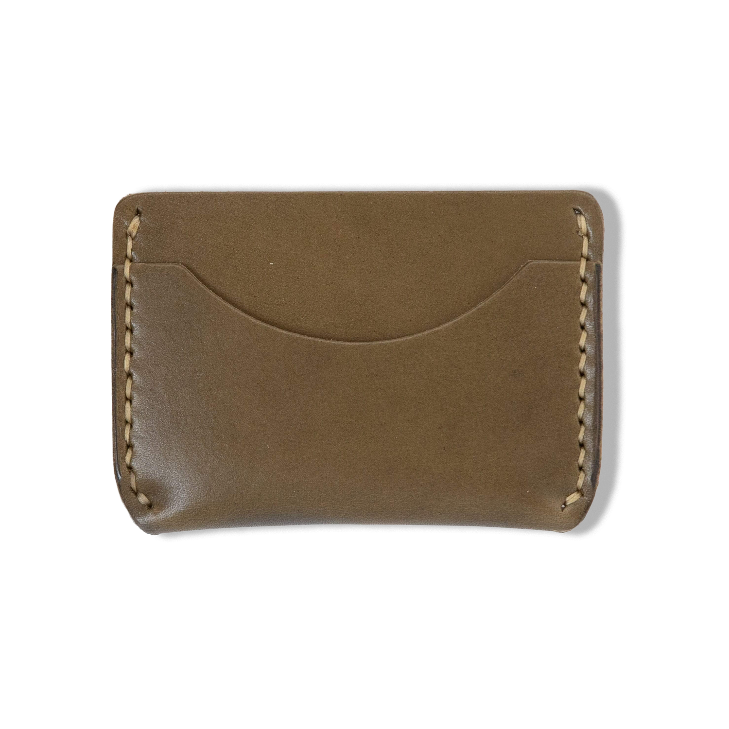 Olive Green Card Case