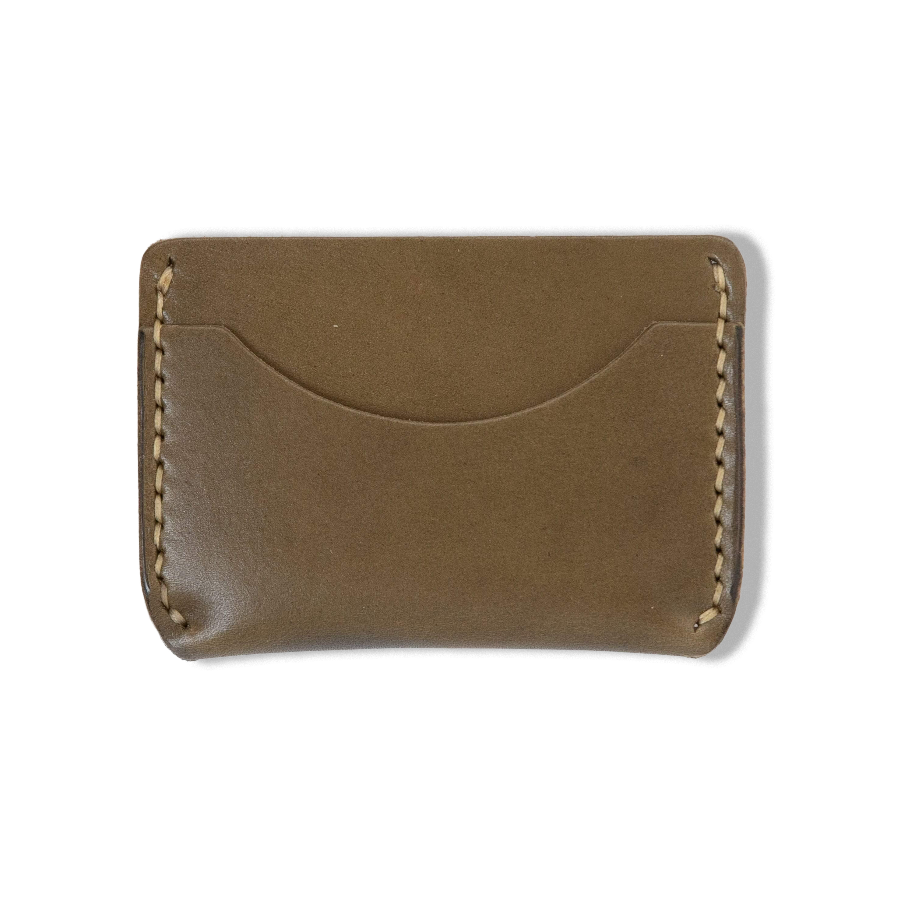 Olive Green Card Case