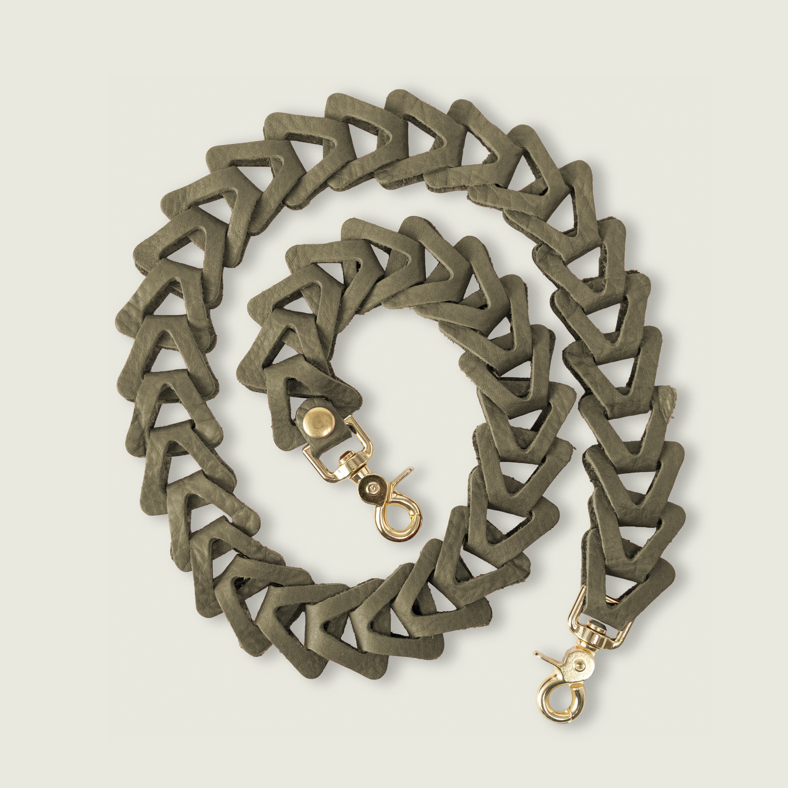 Olive Cypress Chain Link Strap