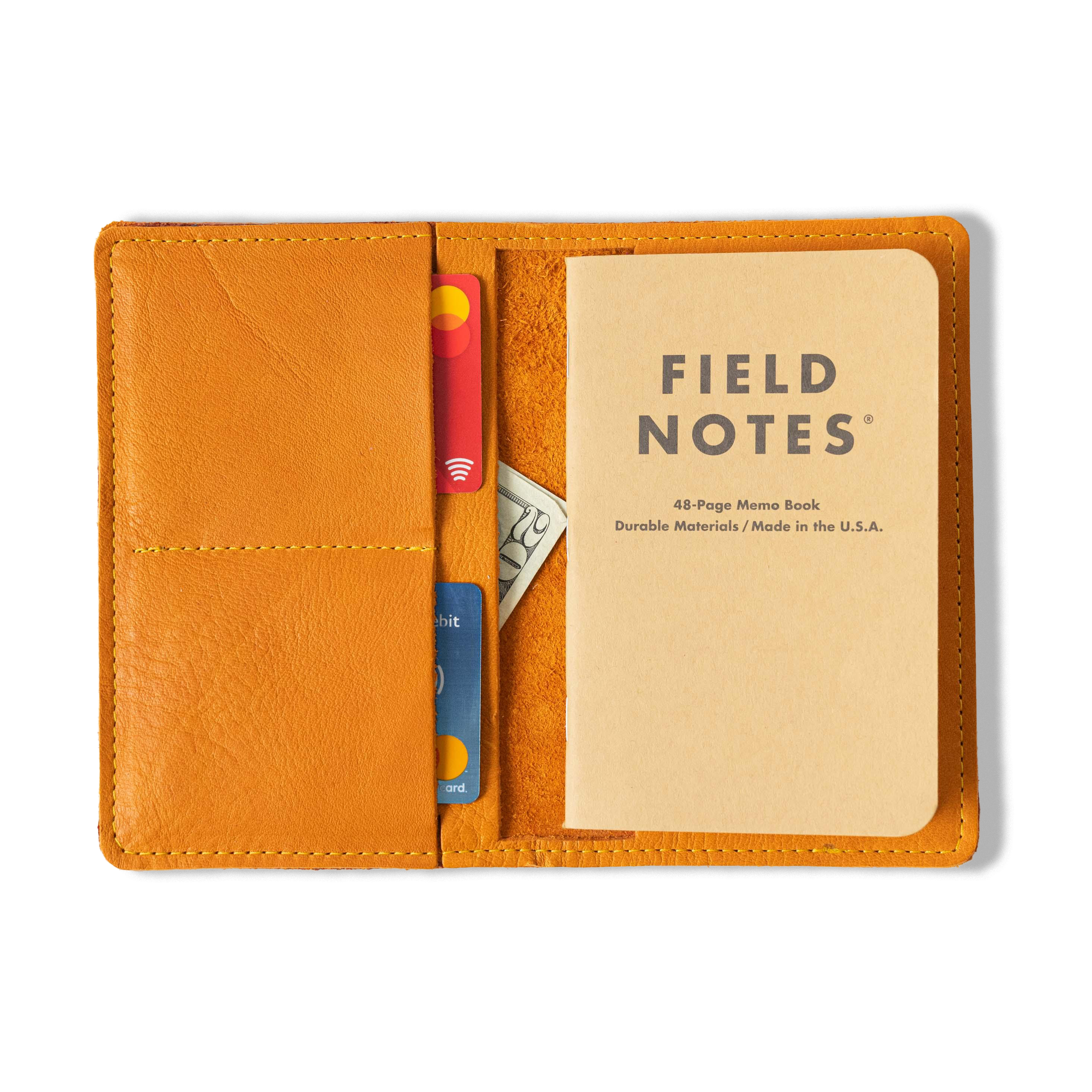 Orange Cypress Passport Wallet