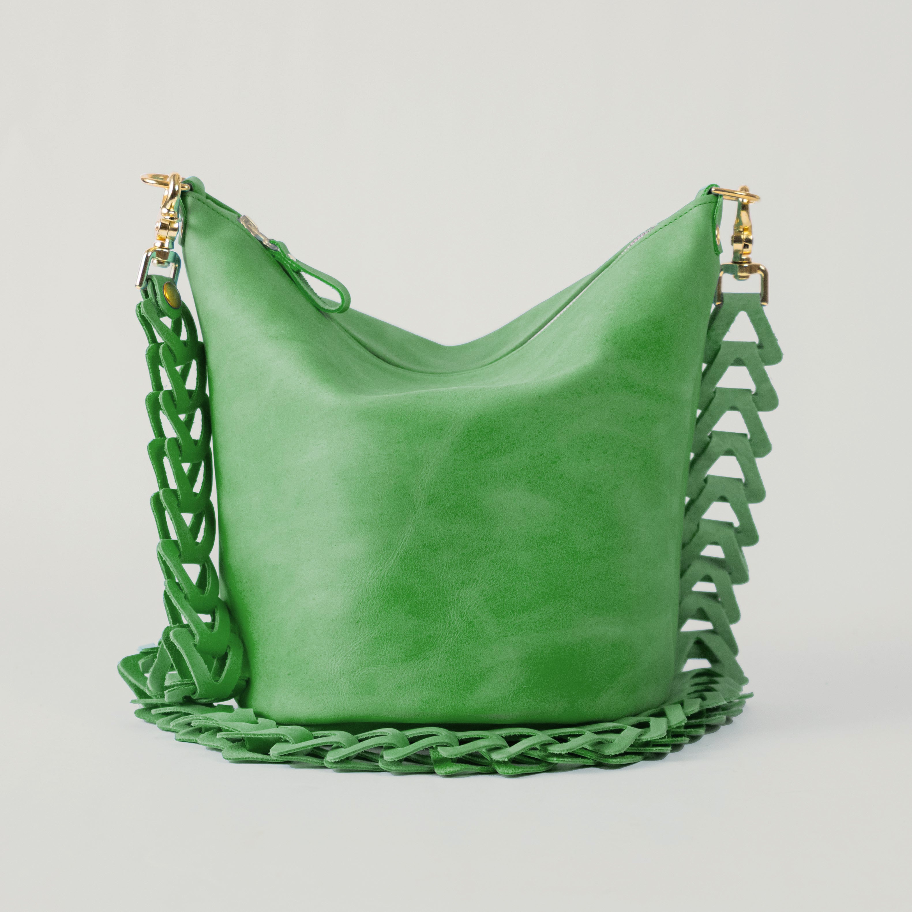 Denver Zip-Top Bucket Bag