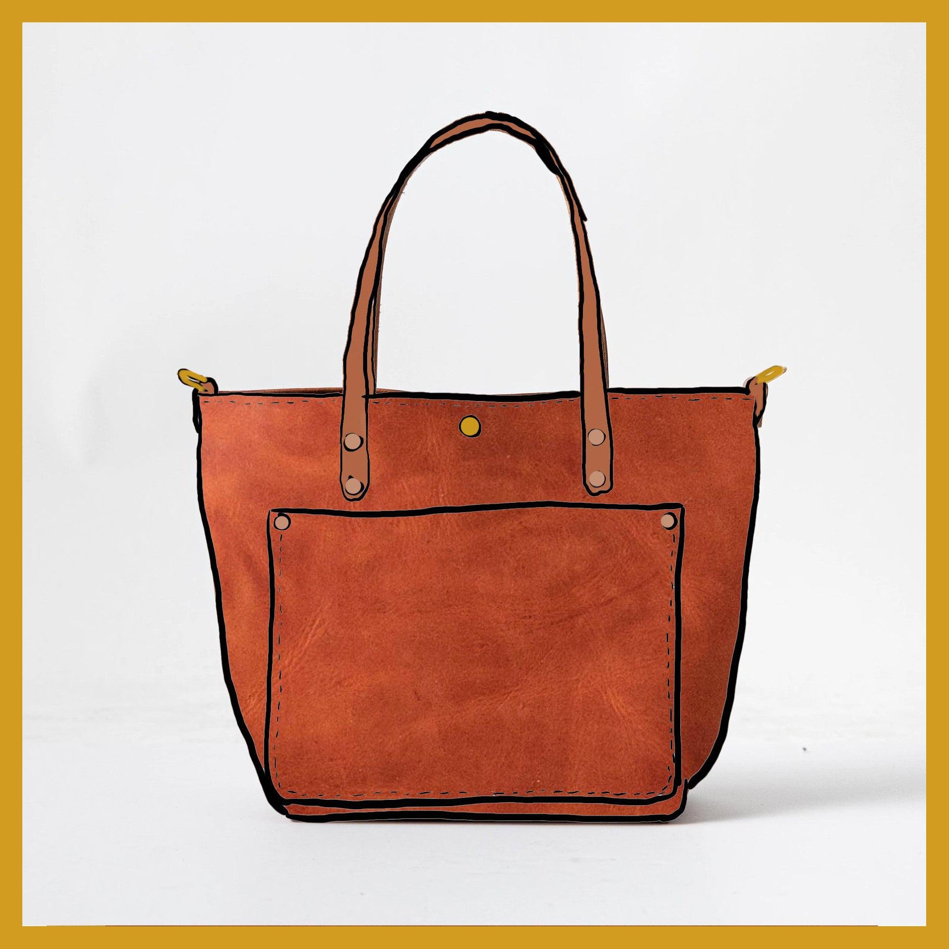 Scratch-and-Dent Paprika Travel Tote