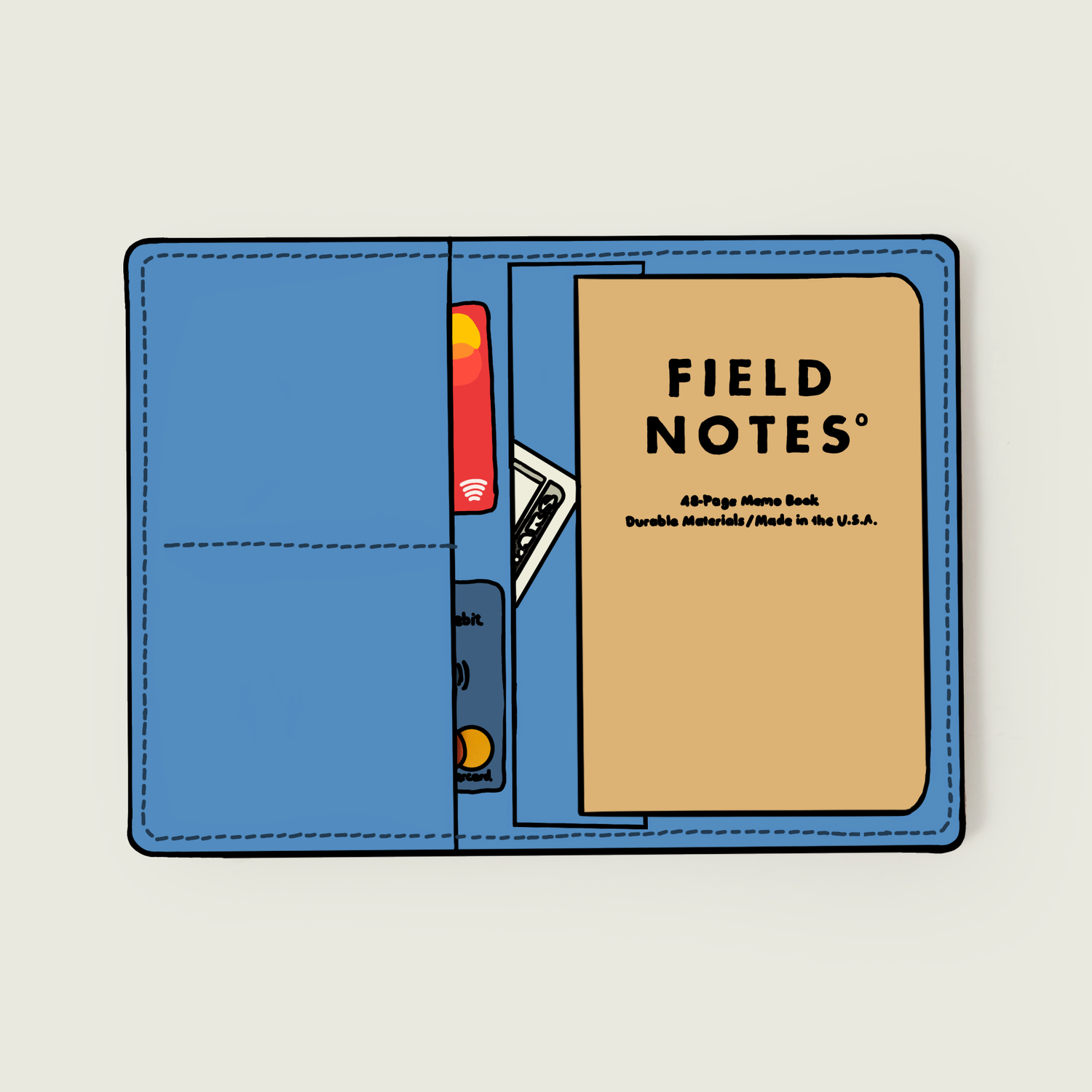 Showroom Roulette Passport Wallet