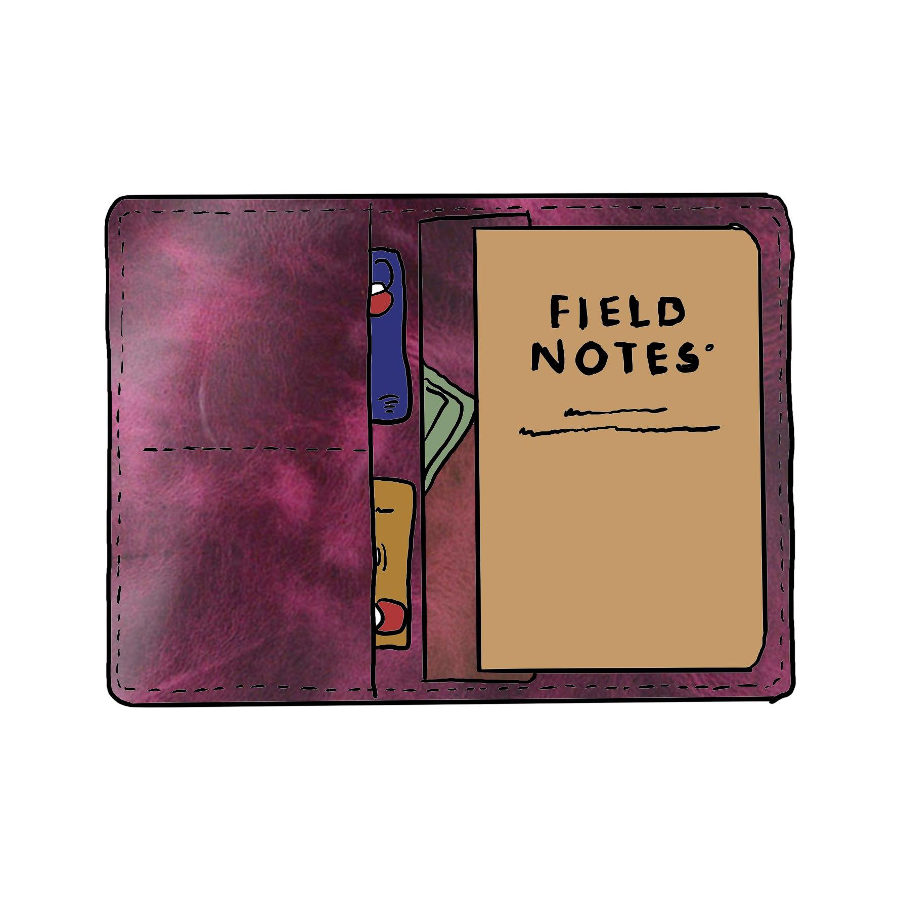 Purple Cheaha Passport Wallet