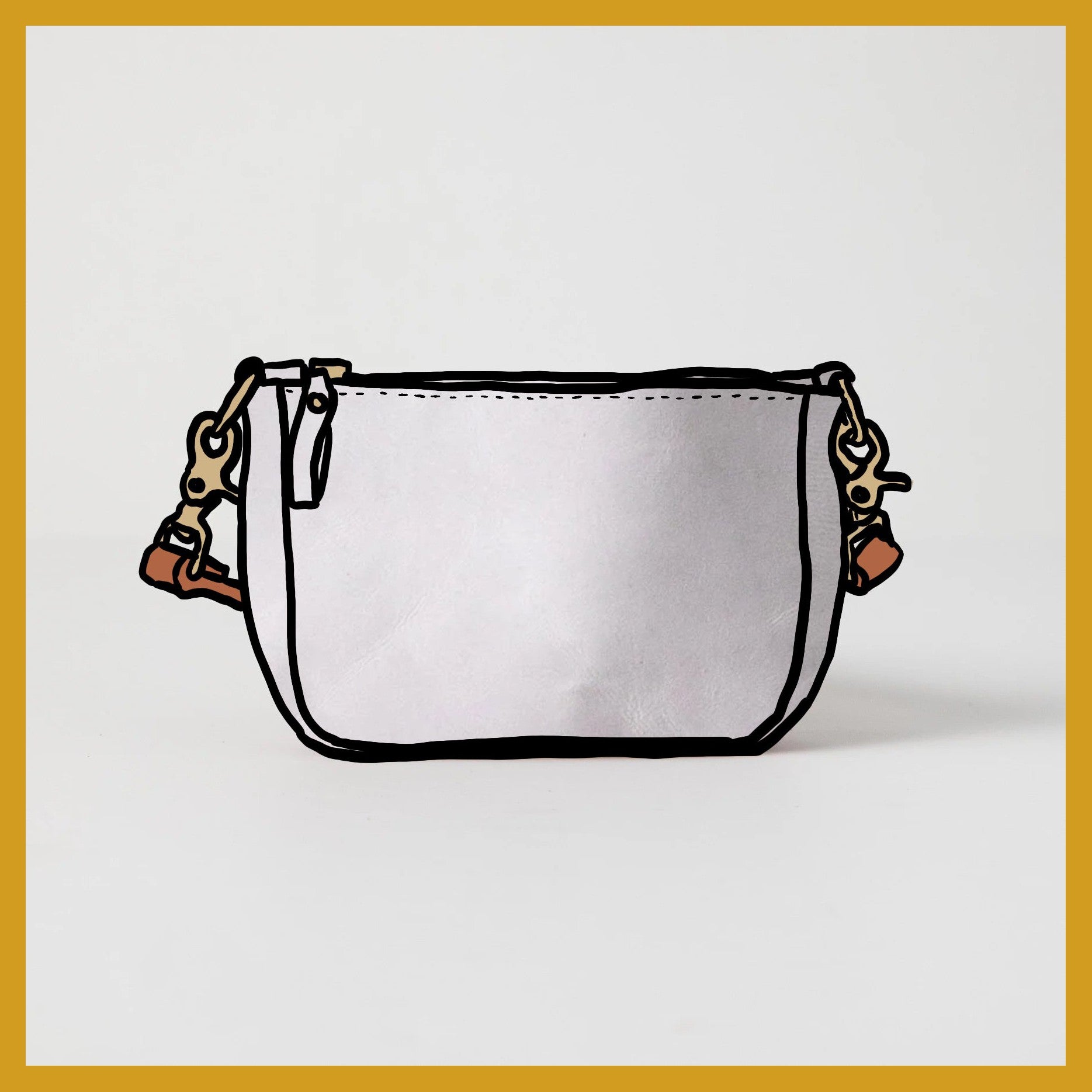 Scratch-and-Dent Pearl Mini Crossbody Bag