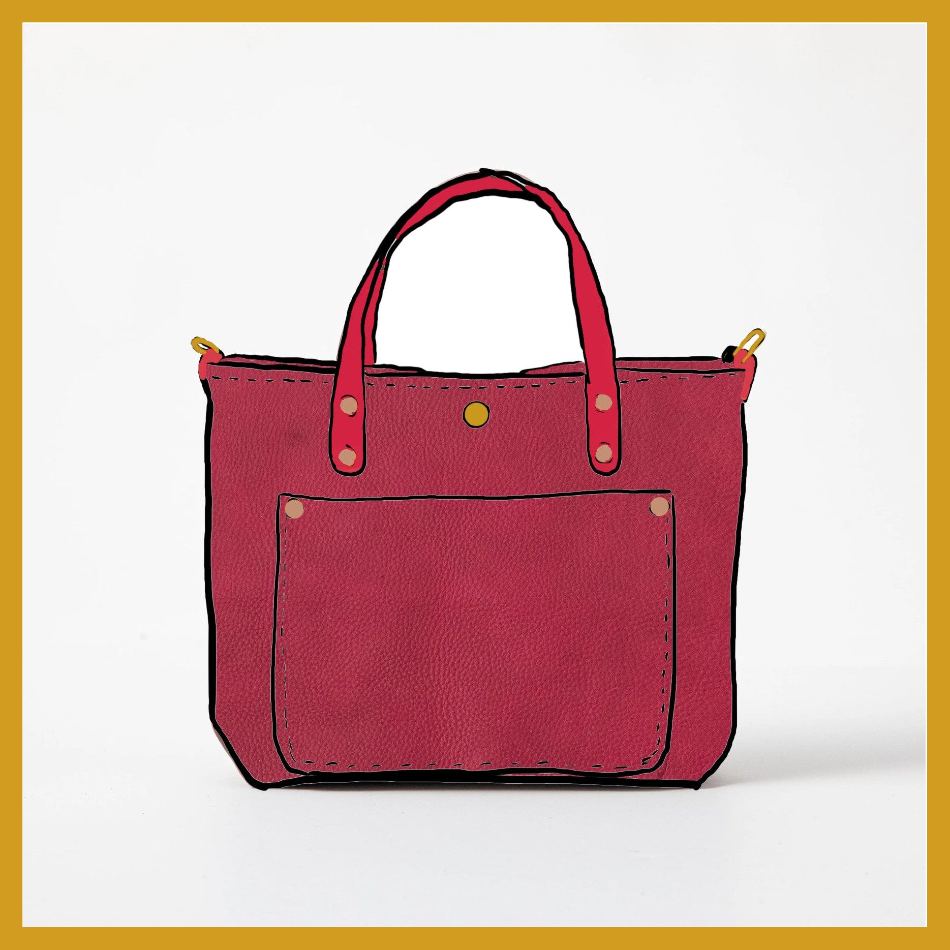 Scratch-and-dent Rose Cypress Mini Travel Tote
