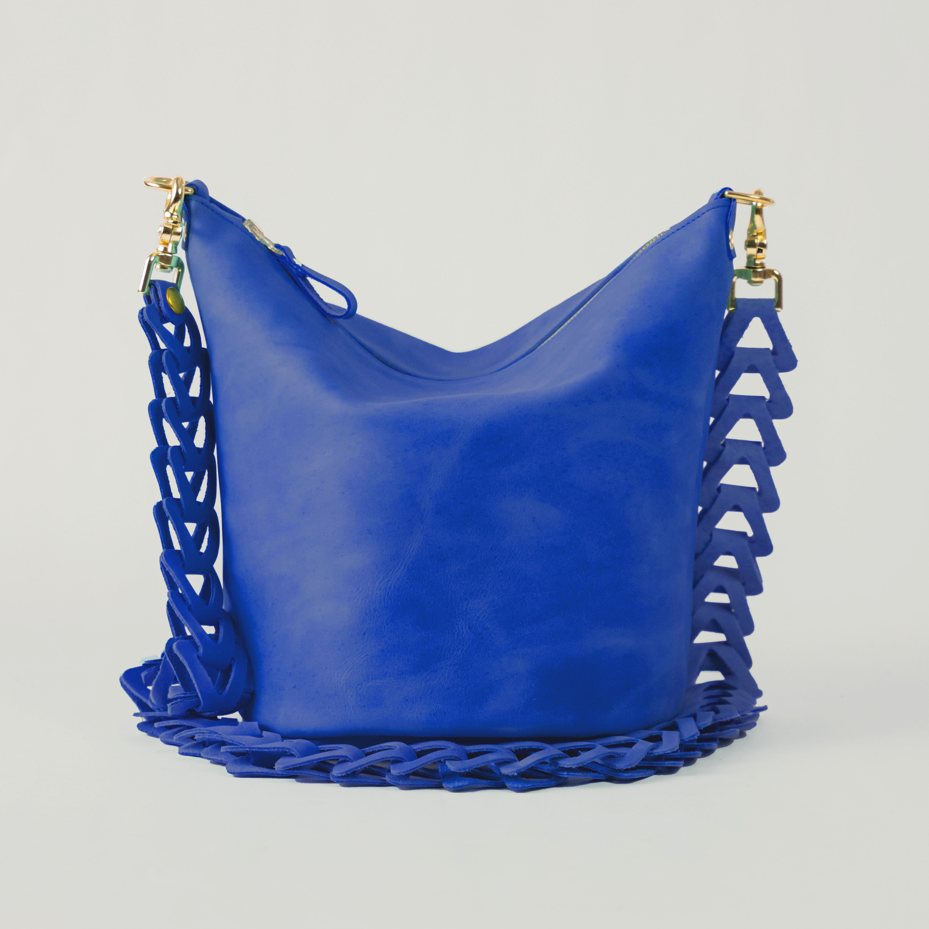 Denver Zip-Top Bucket Bag