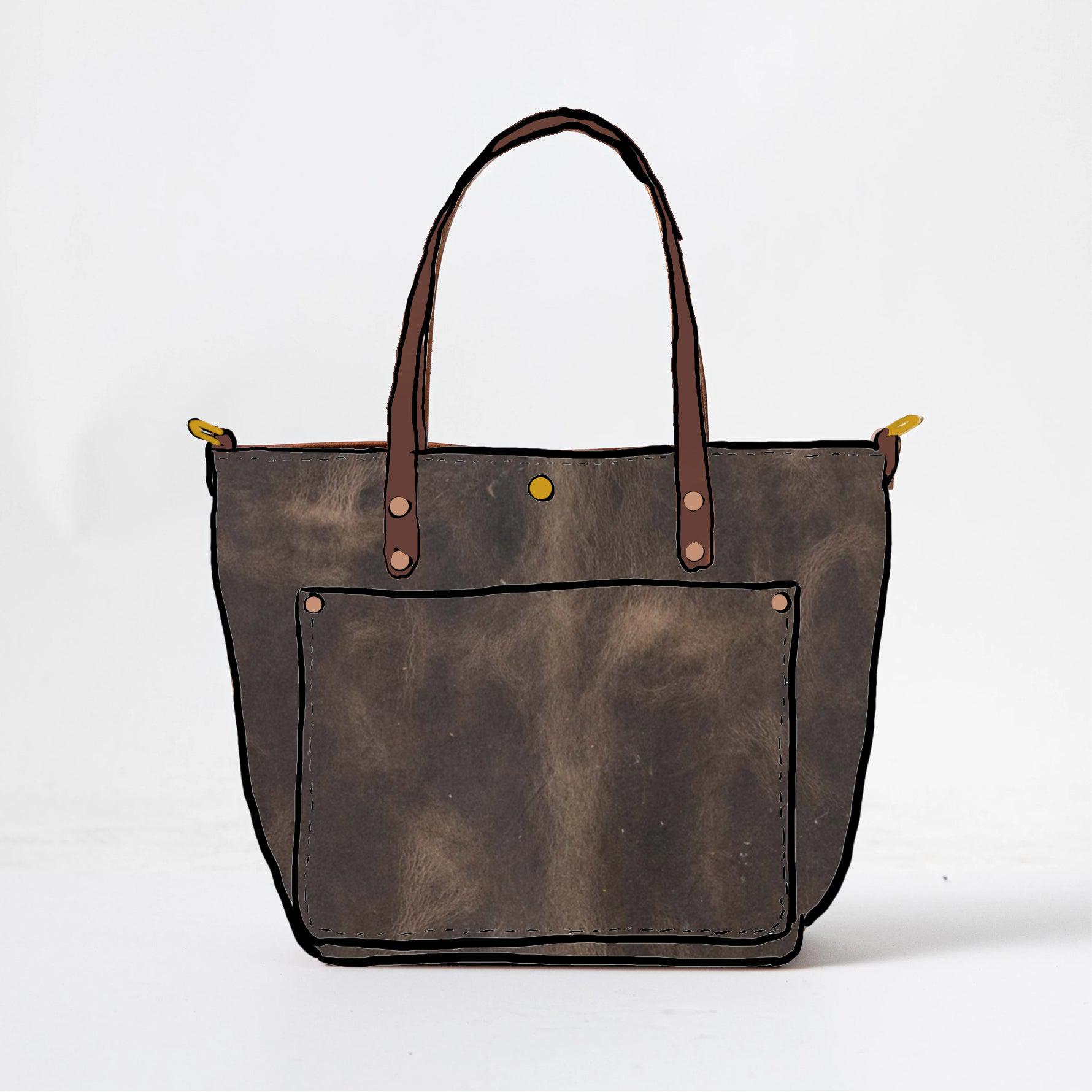 Storm Grey Travel Tote