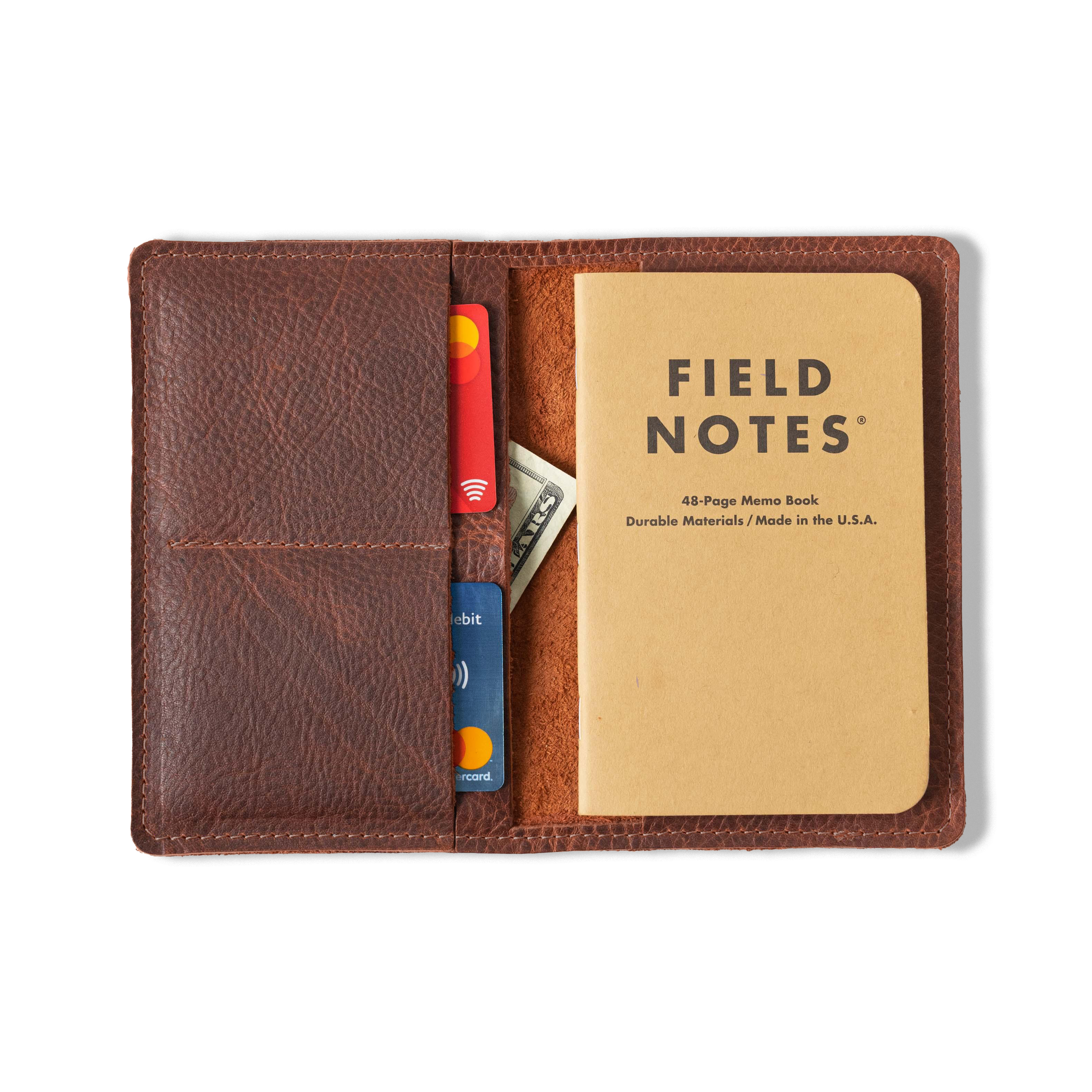 Tan Kodiak Passport Wallet