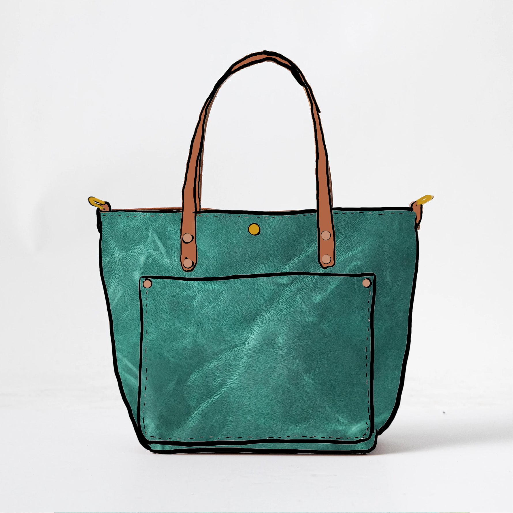 Teal Kodiak Travel Tote
