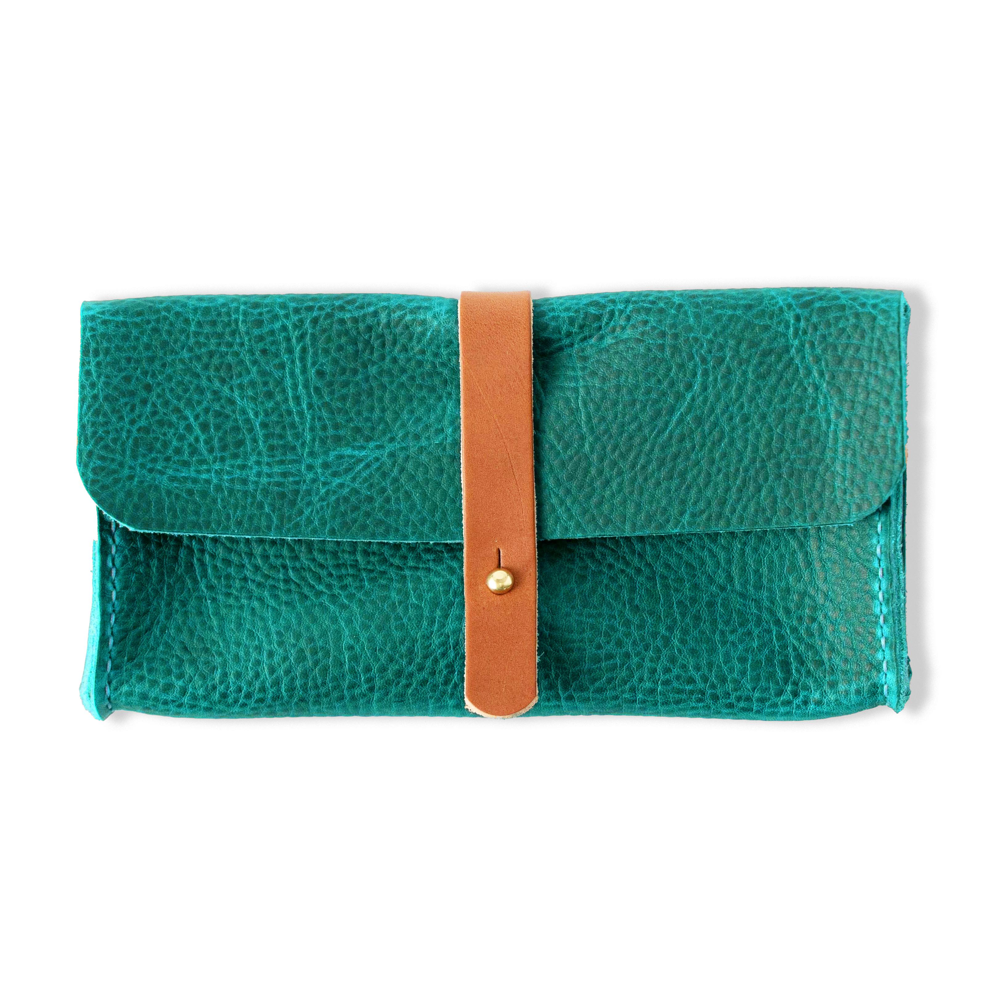 Teal Kodiak Clutch Wallet