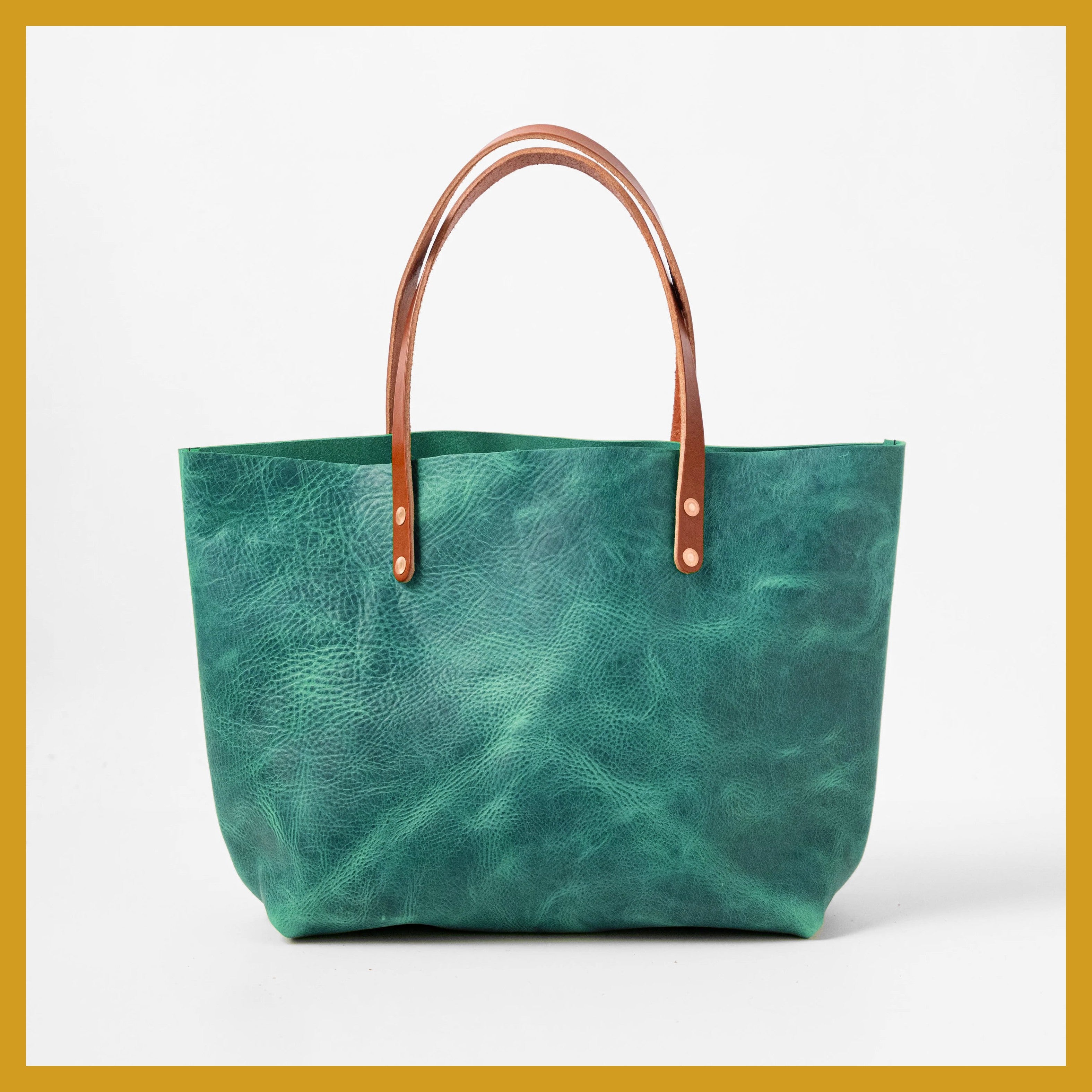 Scratch-and-Dent Teal Kodiak East West Tote